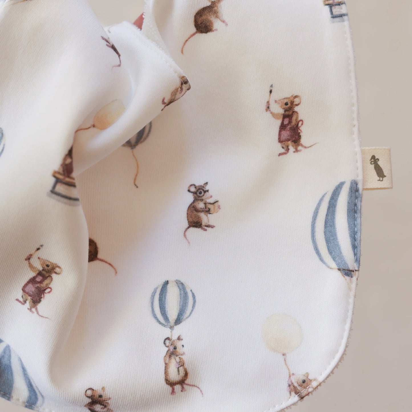 The Mouse & Air Balloon Bib