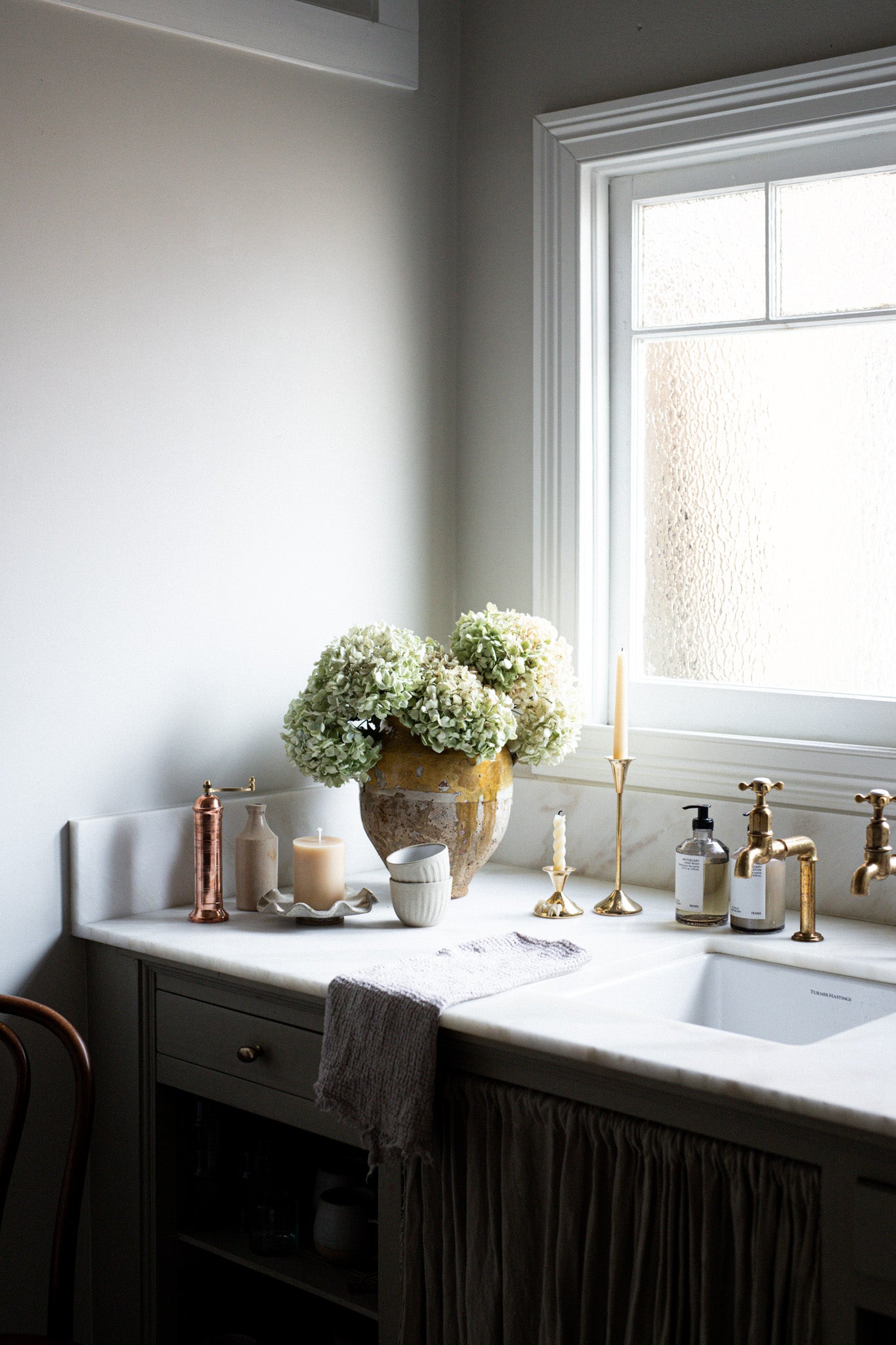 Brass Heirloom Candlesticks