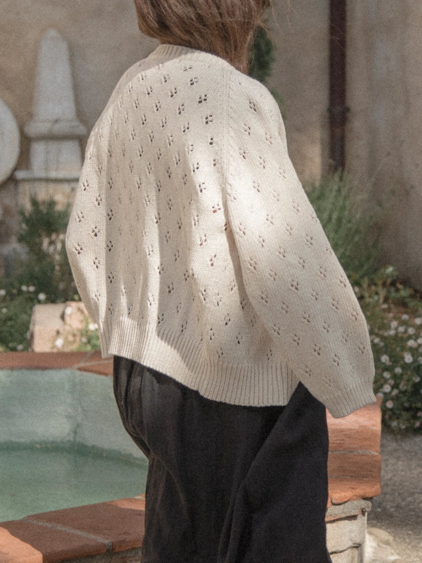 The Pointelle Mabel Cardigan