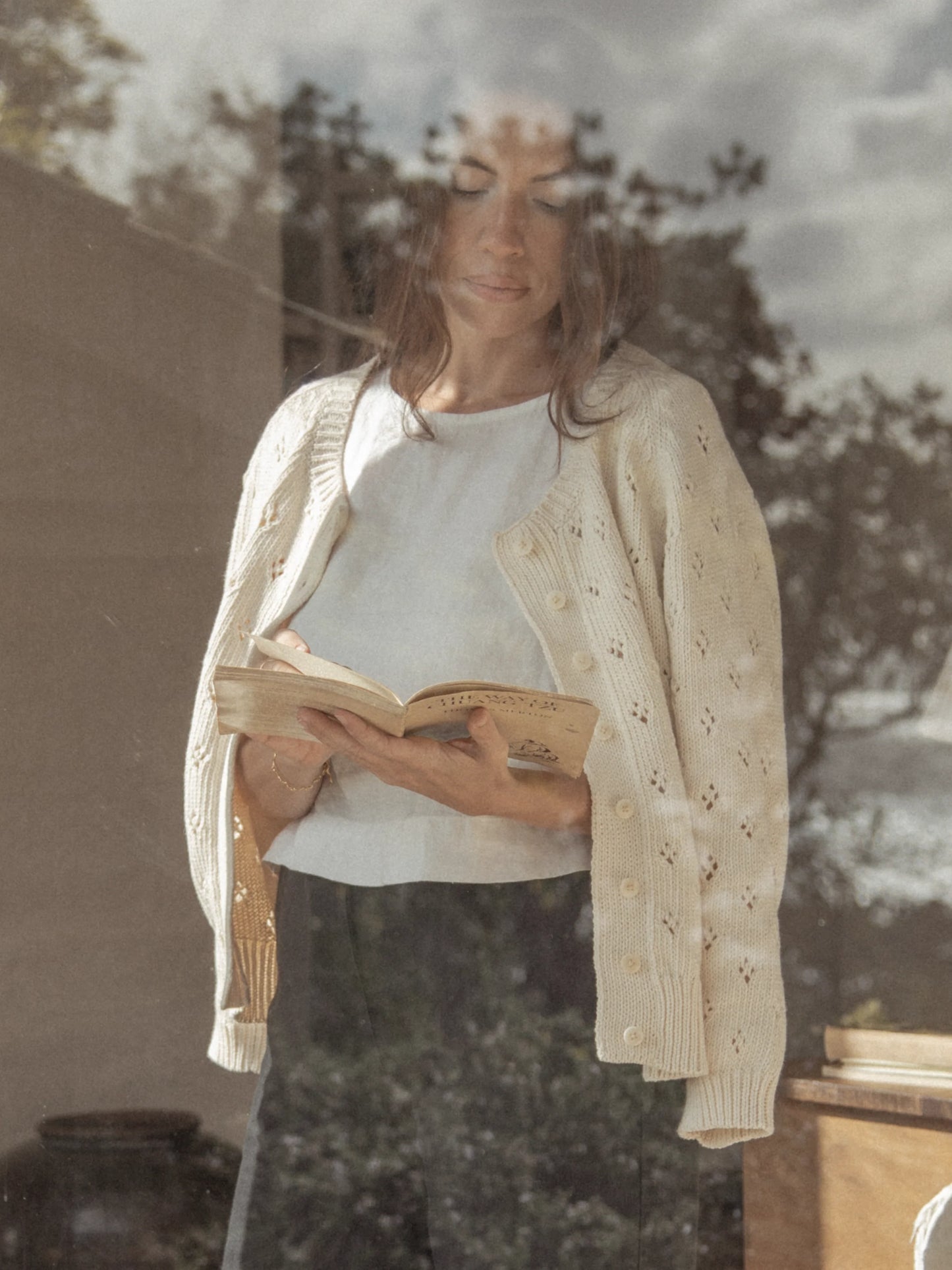The Pointelle Mabel Cardigan