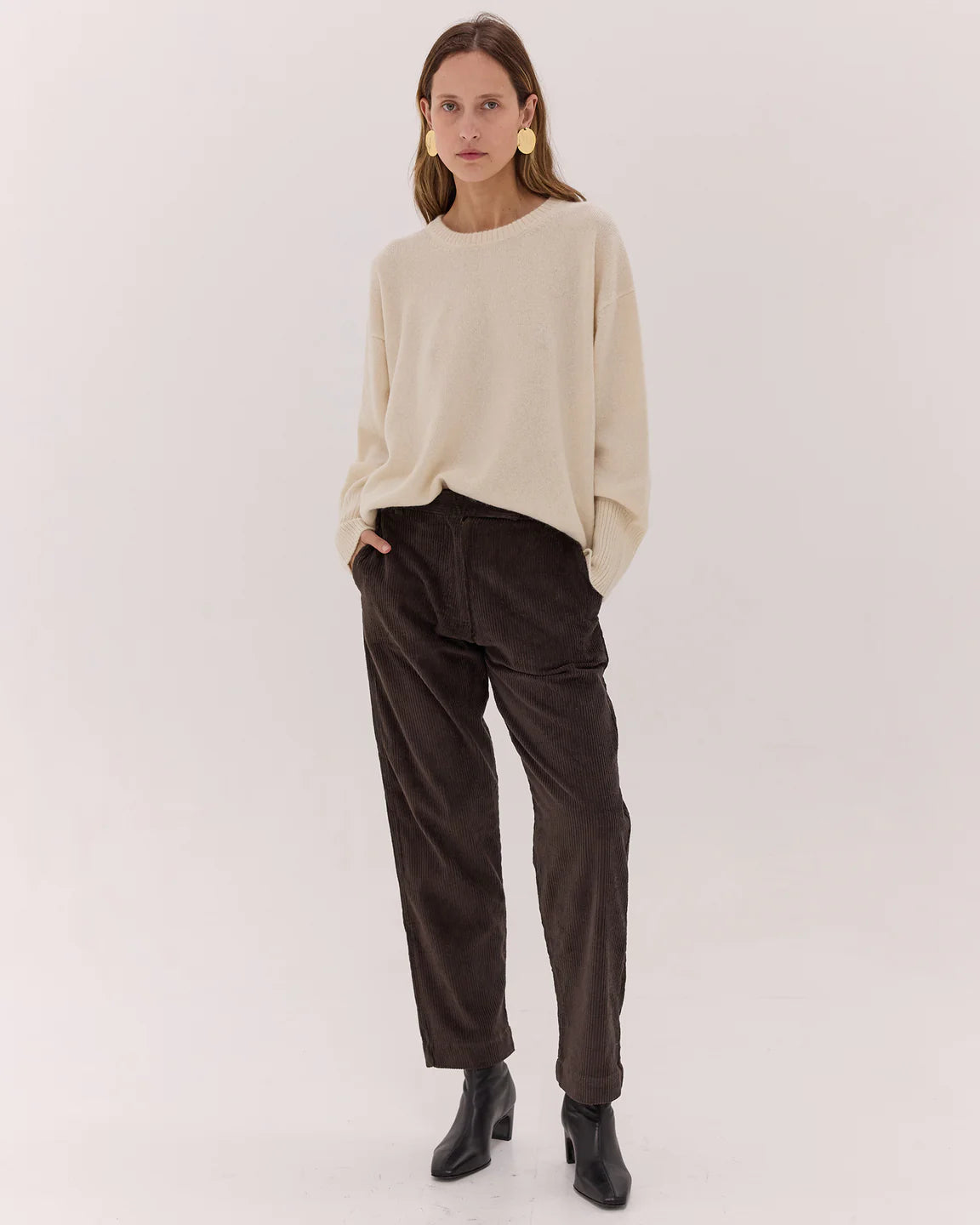 The Classic Crew Jumper | Winter White
