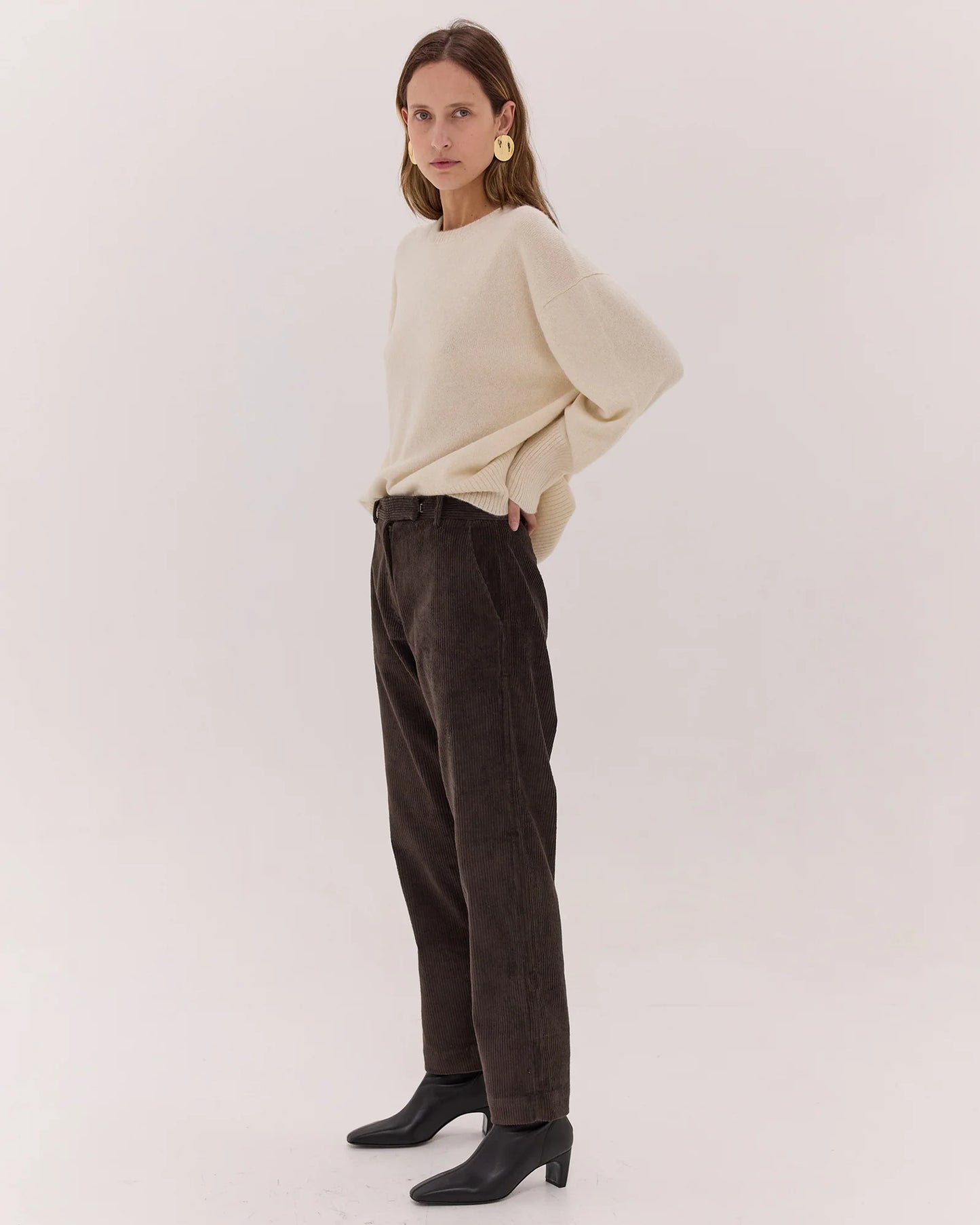 The Classic Crew Jumper | Winter White
