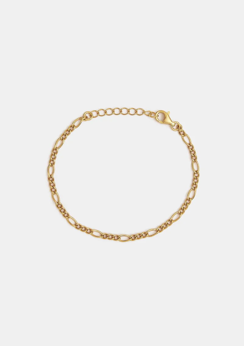 The Figaro Bracelet in Gold