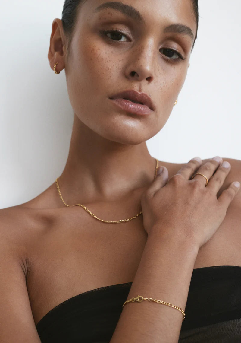The Figaro Bracelet in Gold