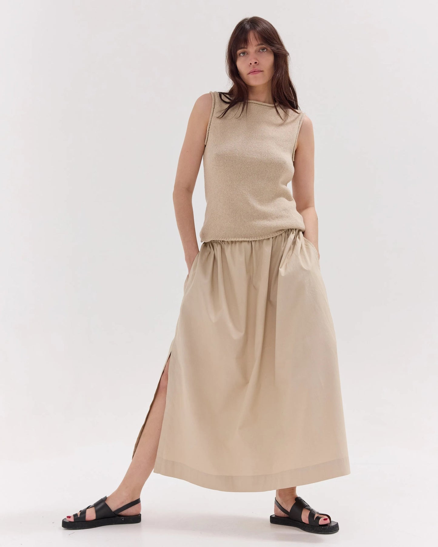 The Split Skirt | Bone