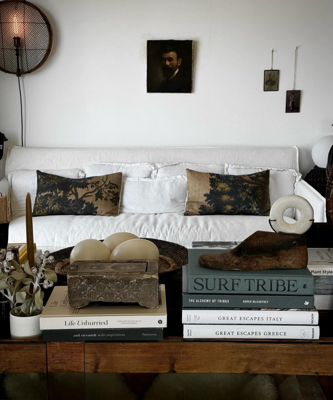 A beautiful 'Golden Tapestry' Linen Cushion