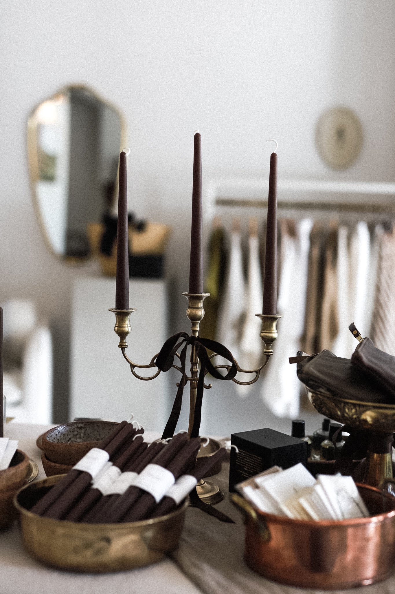 ‘Dutch Cocoa’ Beeswax Candles | Exclusive Foray x Ann Studio