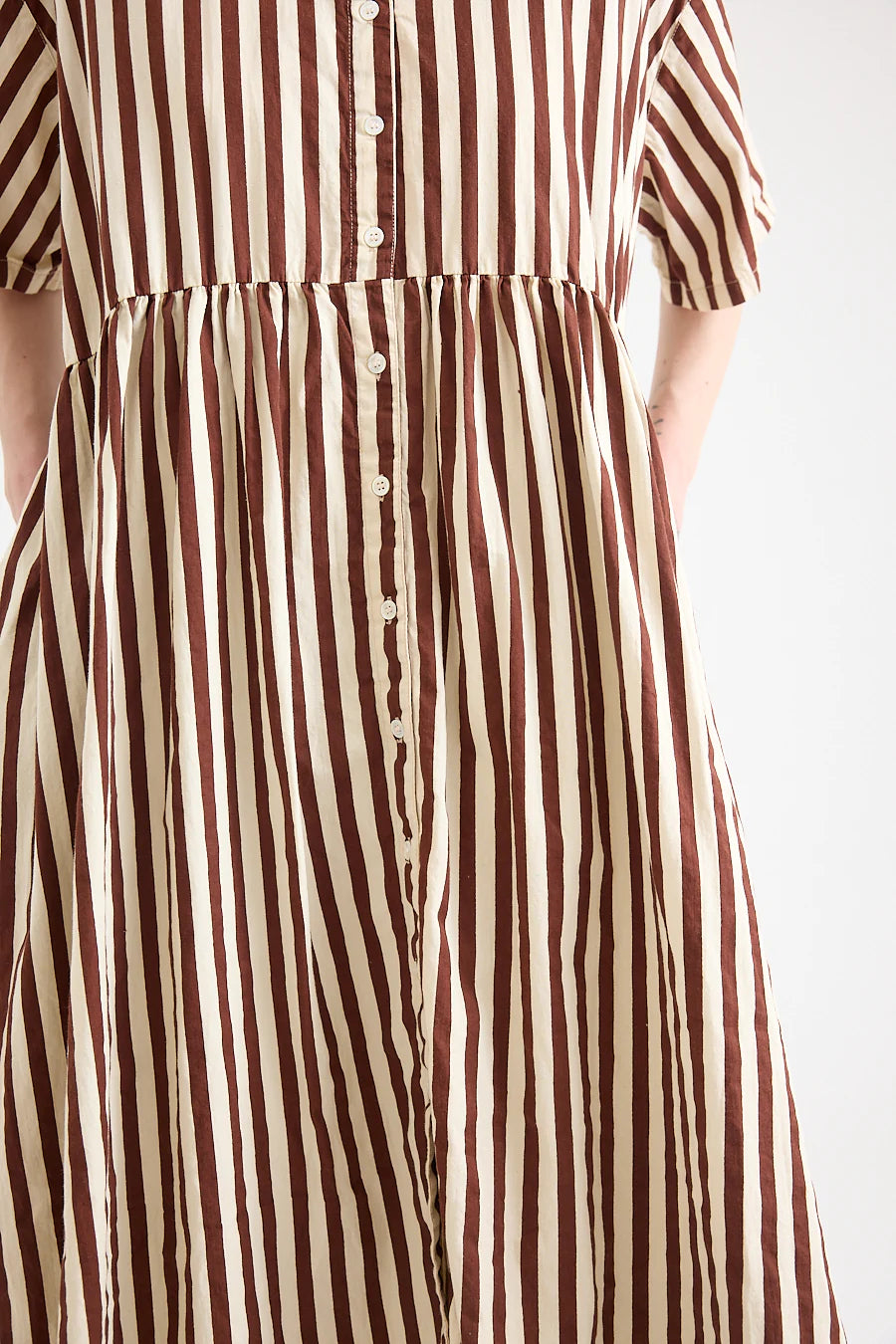 The Alto Dress | Cotton Coco Stripe
