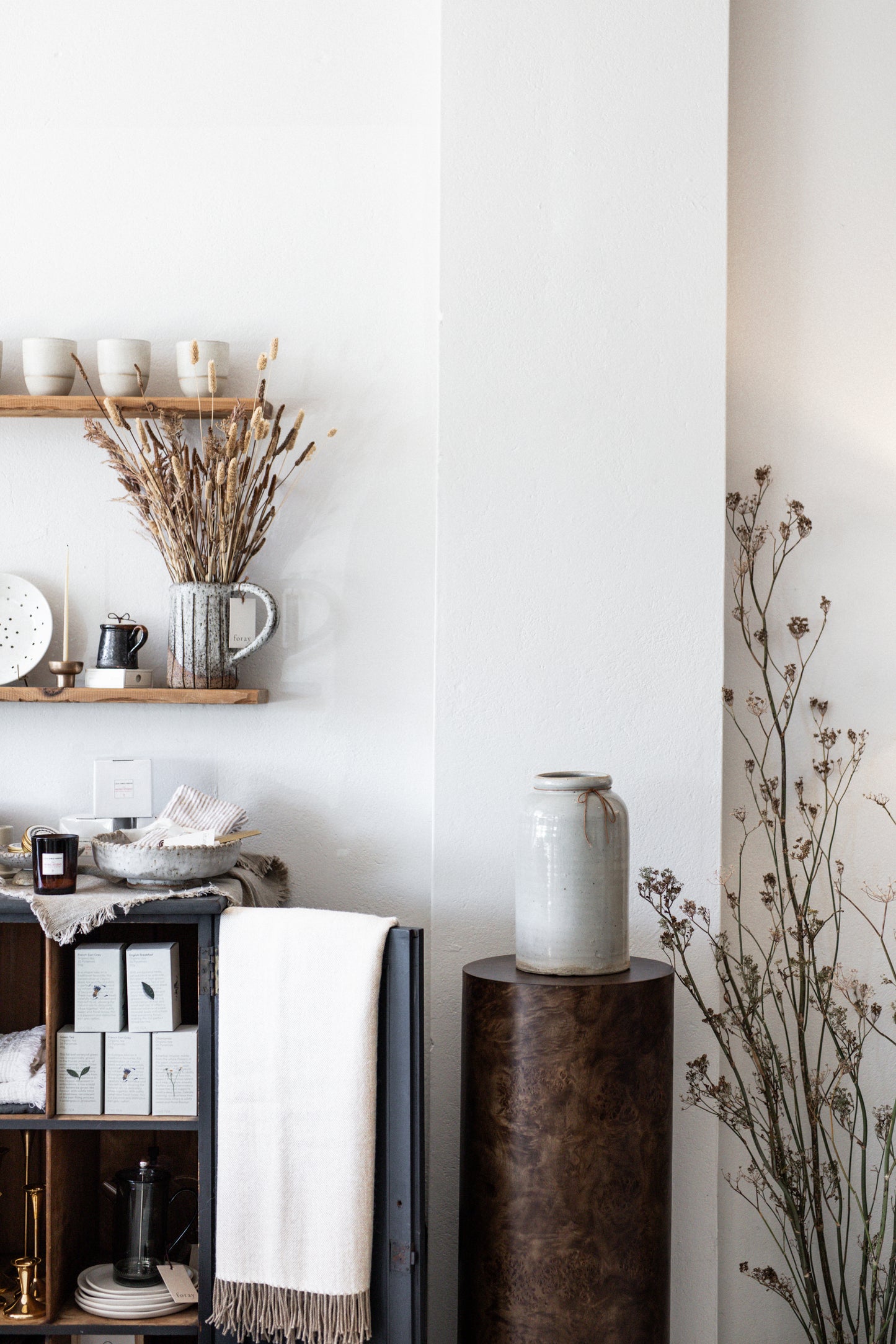 Antique French Stoneware Vase | N.3