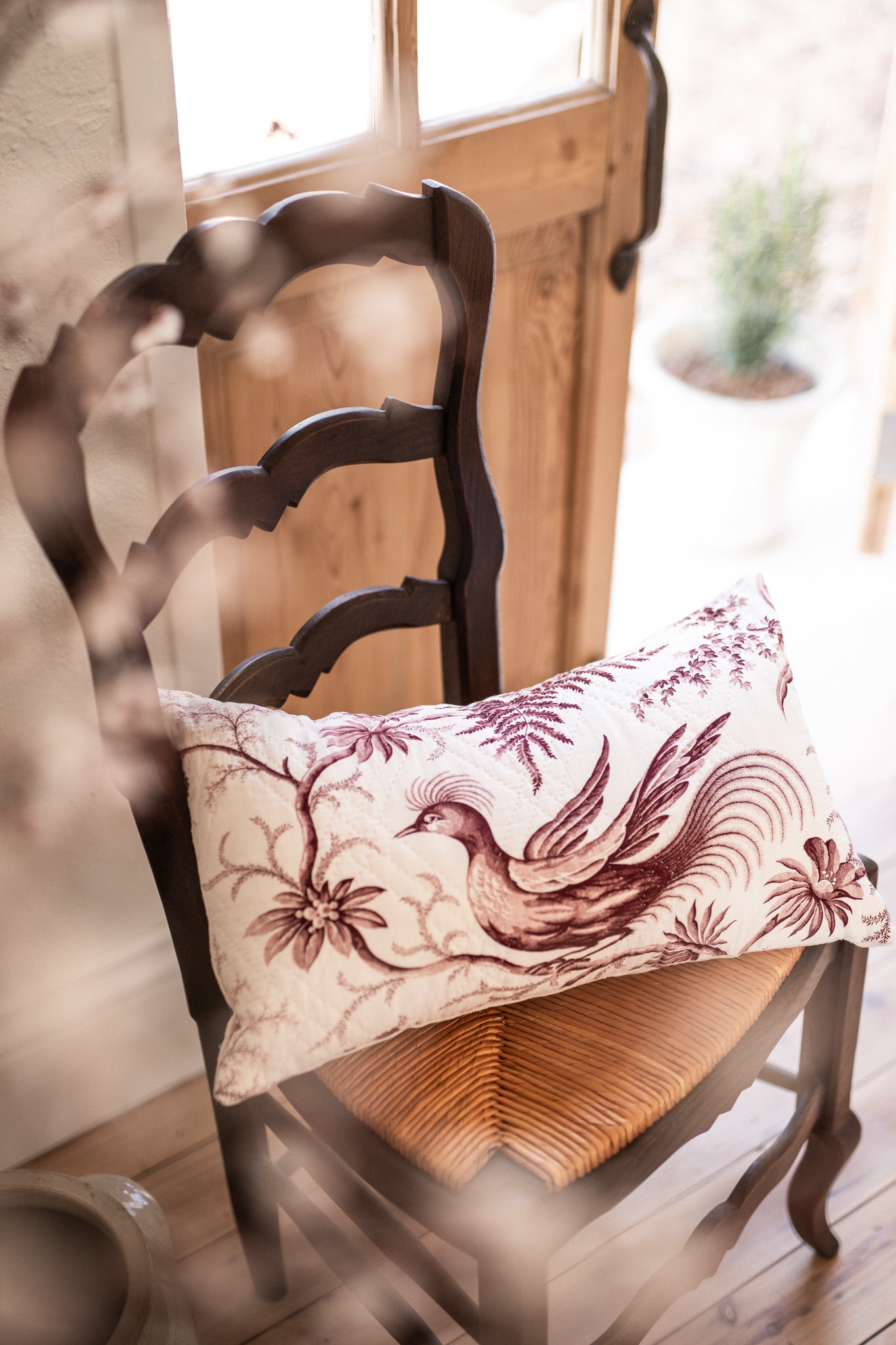 Gorgeous Cushion Covers made from Antique 19th c French Quilts