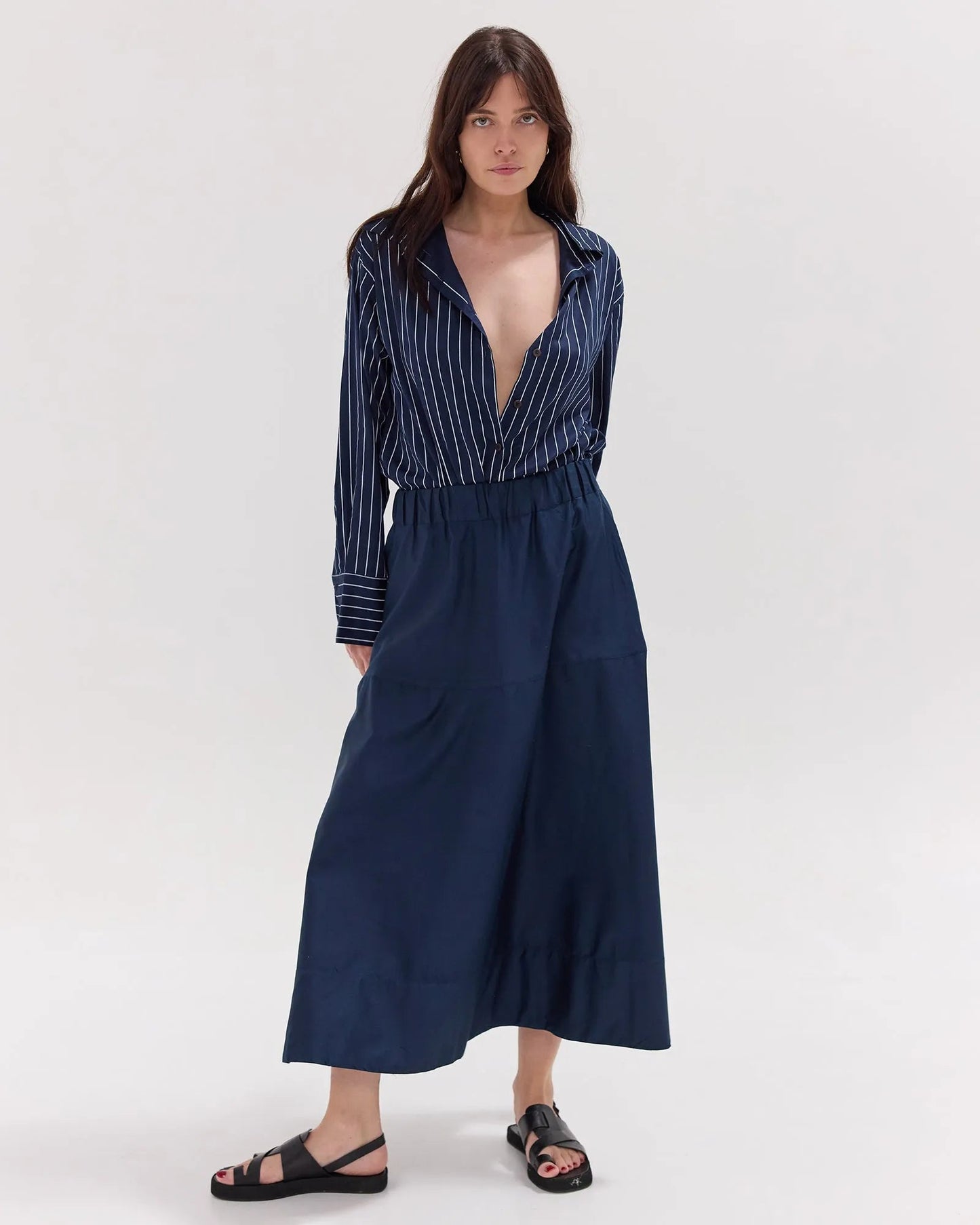 The Maxi Skirt | Navy