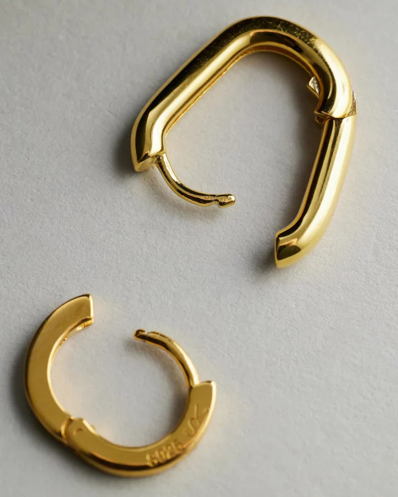 The Amsterdam Hoops in Gold