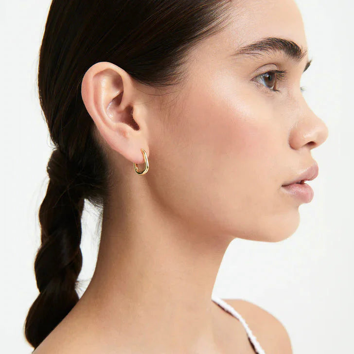 The Amsterdam Hoops in Gold