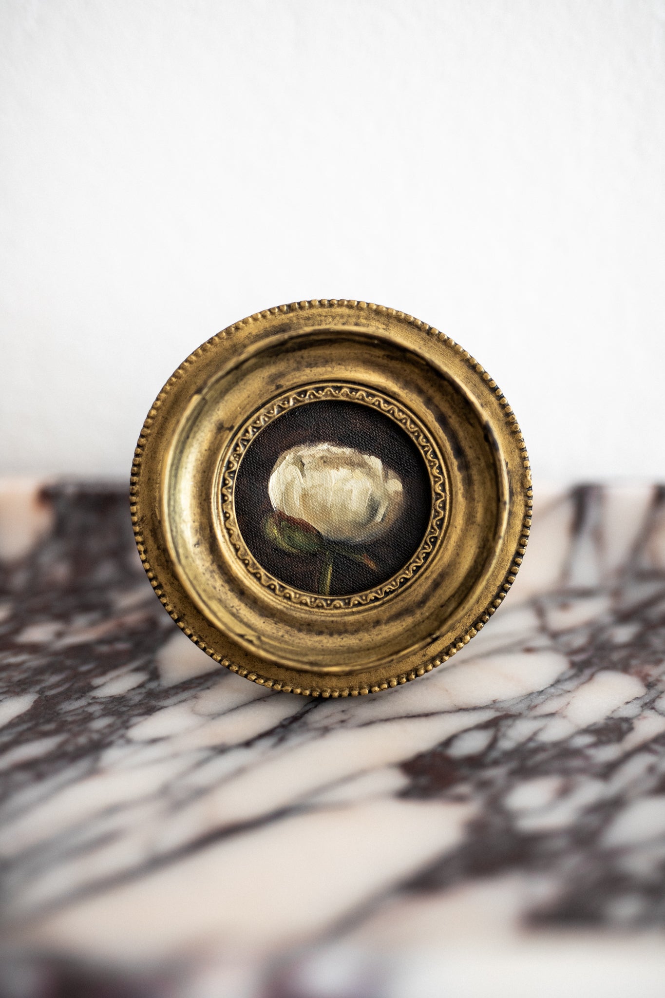 Architect Footed Letter Tray | Viola Calacatta