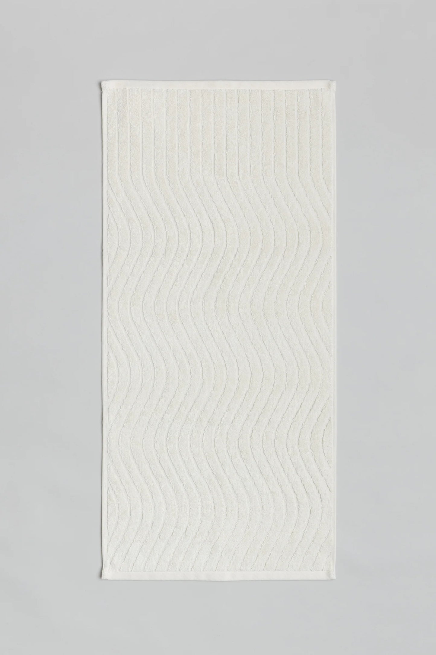 Virginia Hand Towel in Ivory