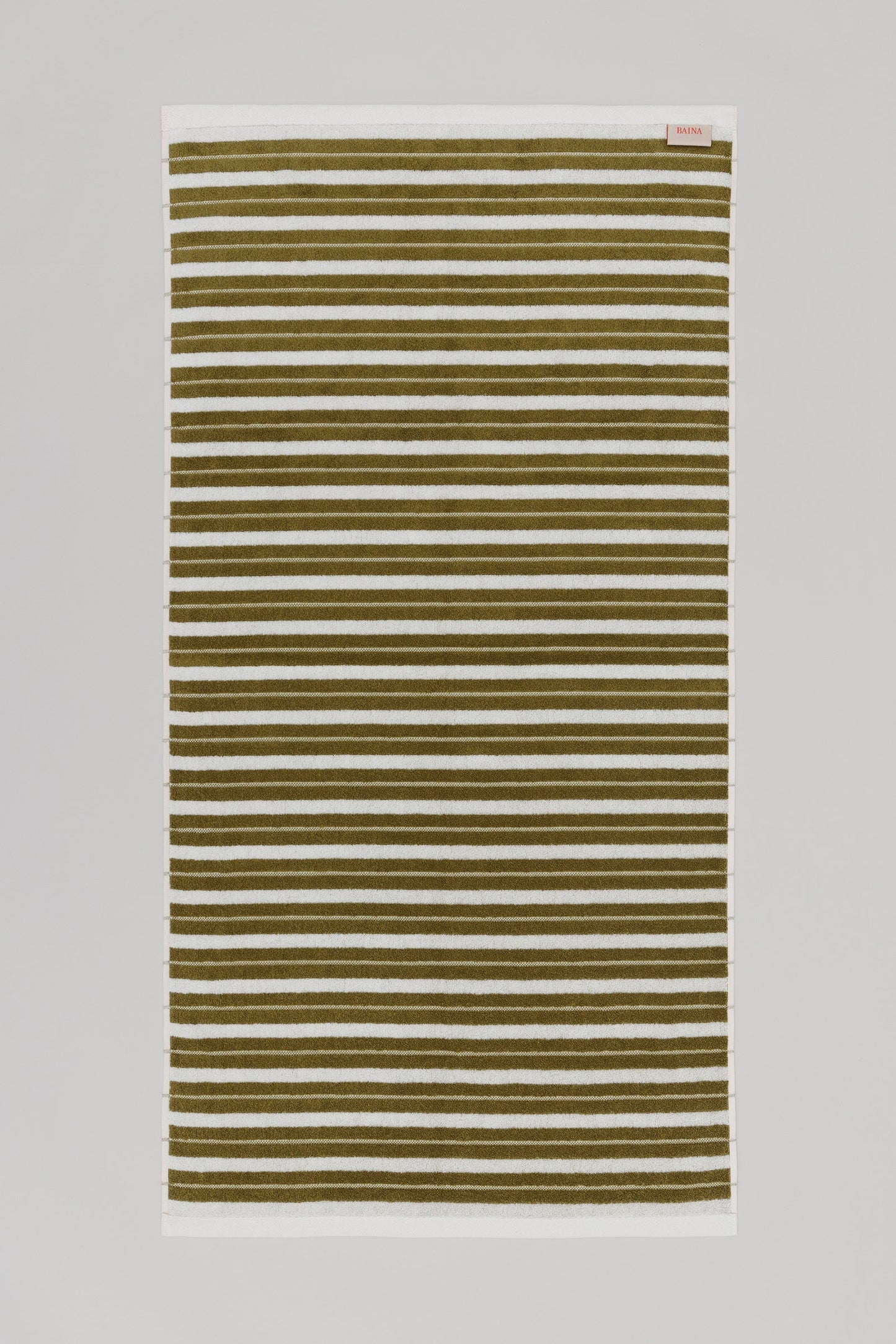 Franklin Bath Towel in Caper & Chalk