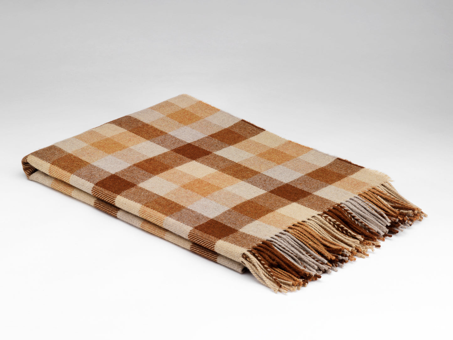 'Carmello' Fine Merino Lambswool Throw