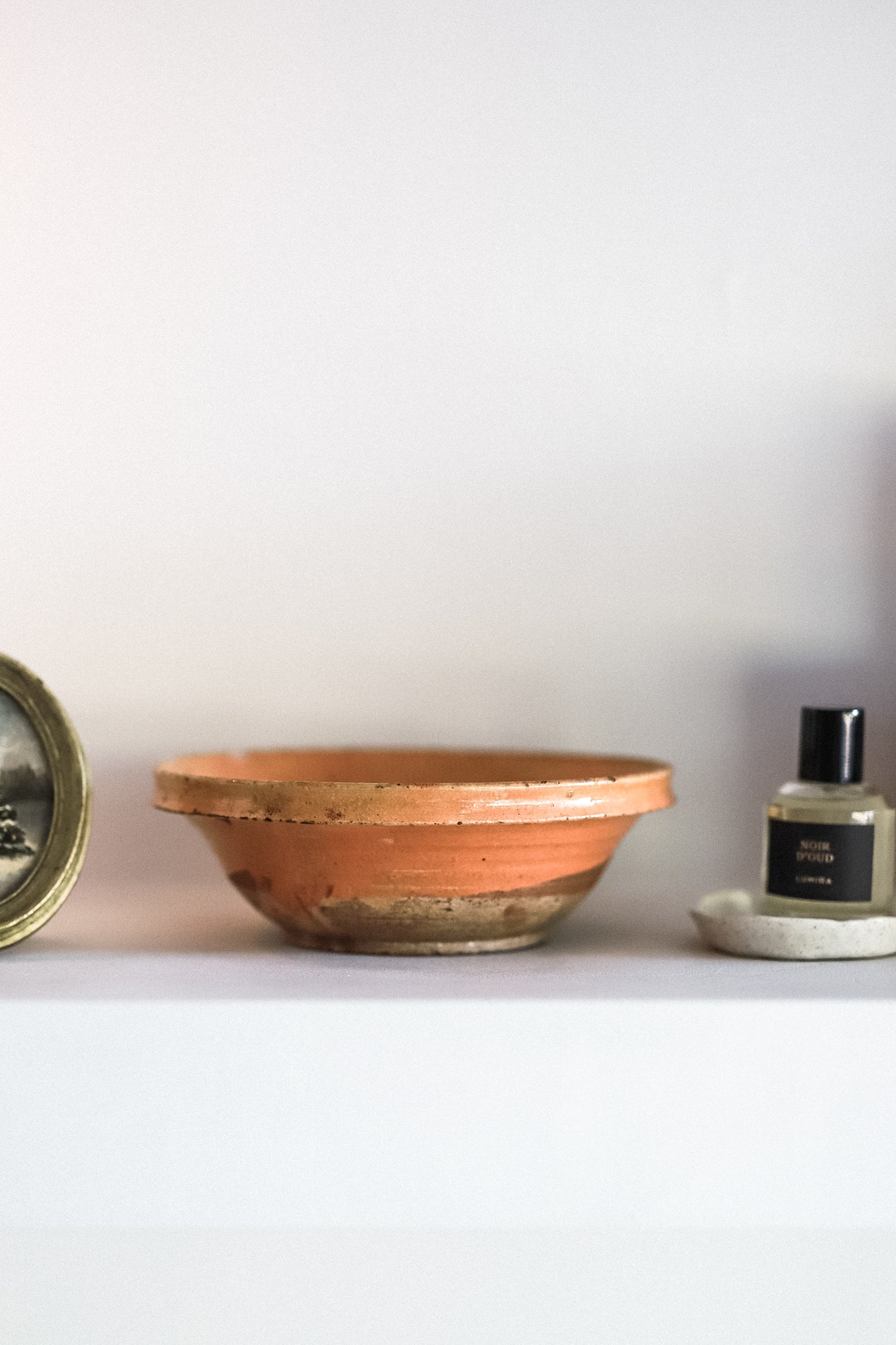 Antique 19th Century French Small Glazed Bowl