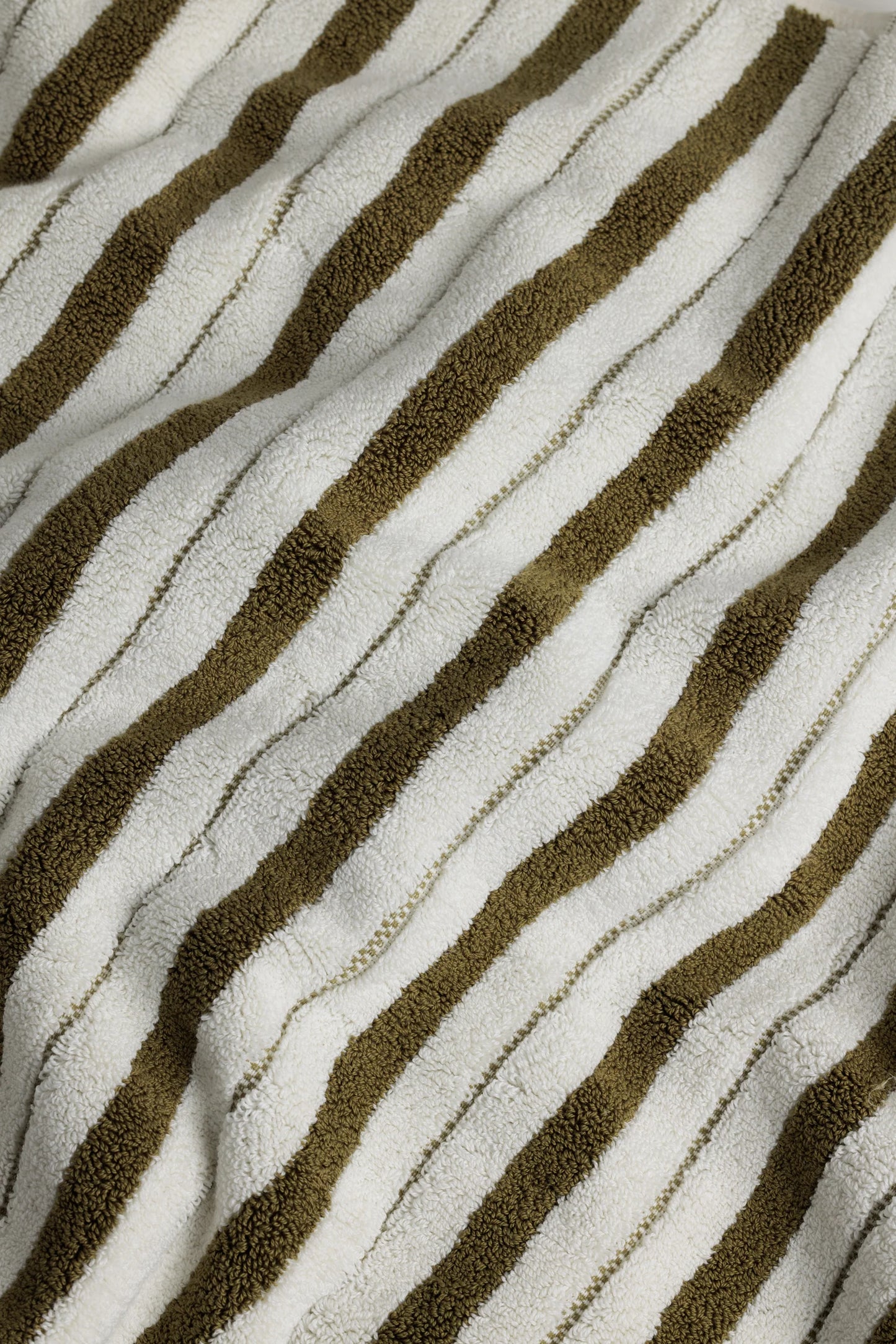 Echo Bath Mat in Caper & Chalk