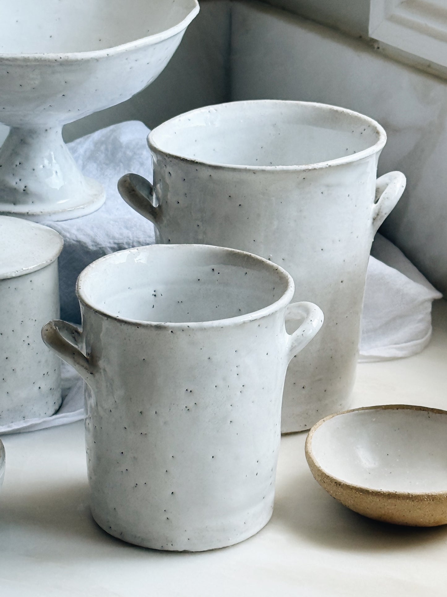 The French White 'PARIS' Vase | Medium special edition
