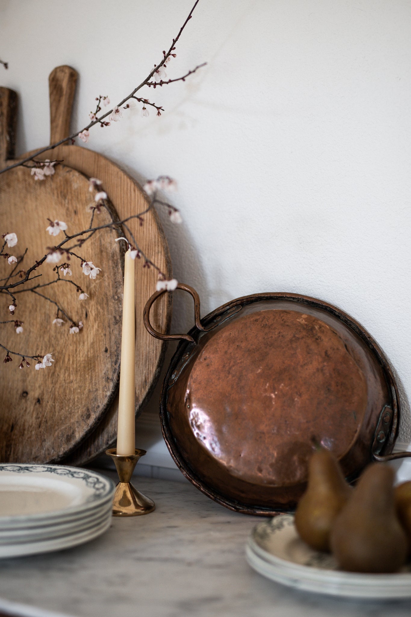 Vintage Copper Pan N.1
