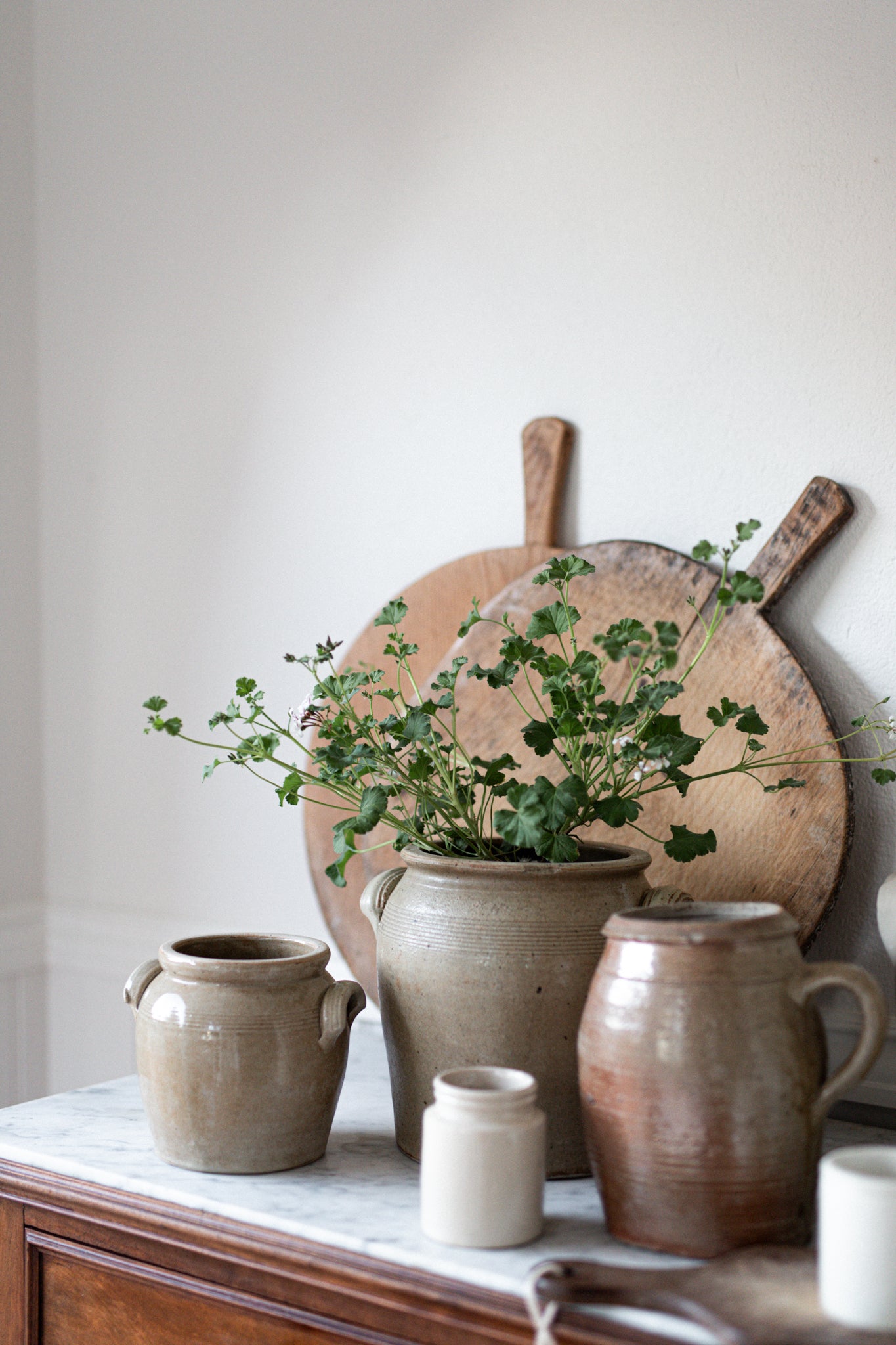 Antique European Small Confit Pot N. 2