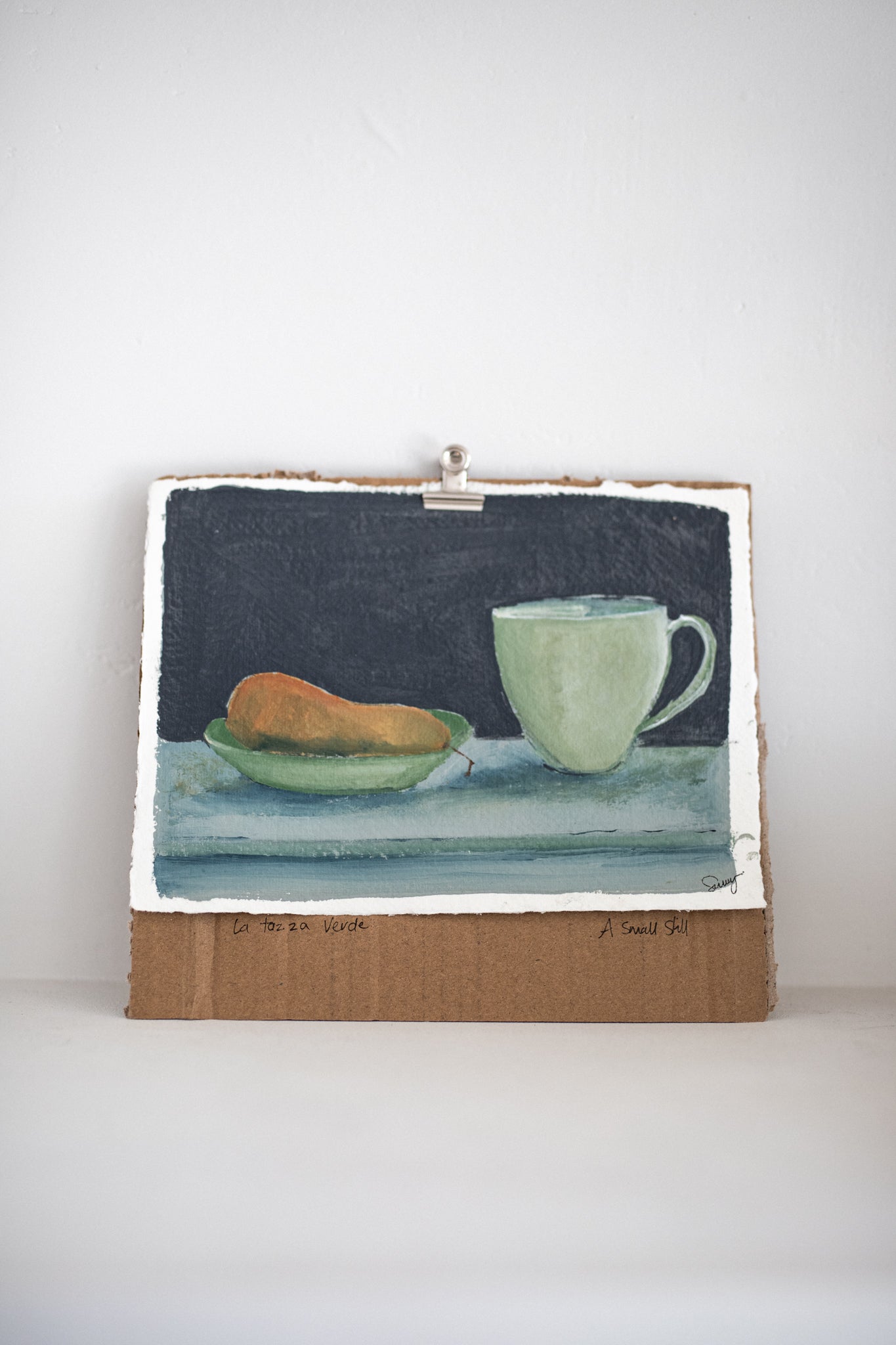 LA TAZZA VERDE | A Small Still Life