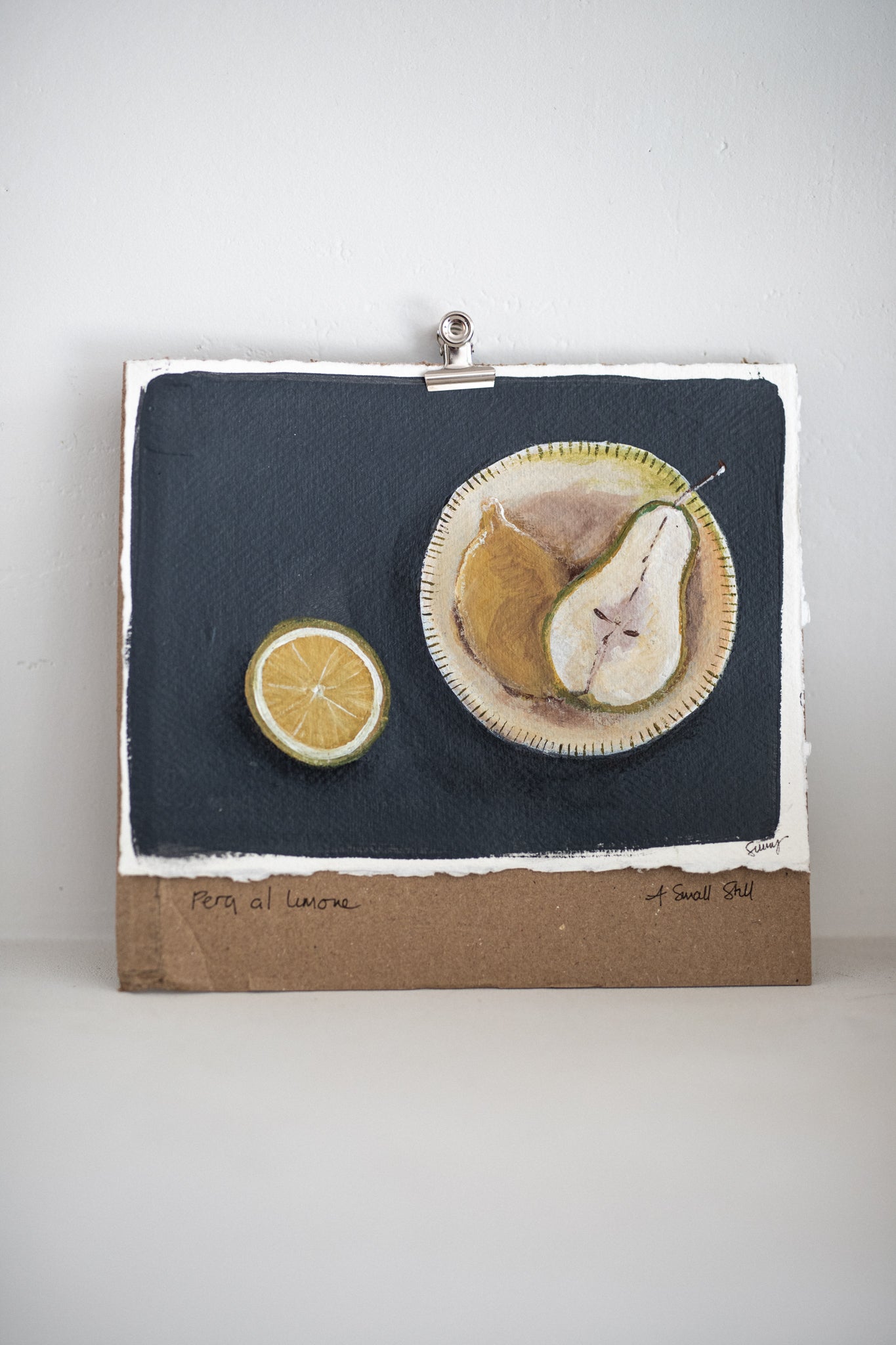 PERA AL LIMONE | A Small Still Life