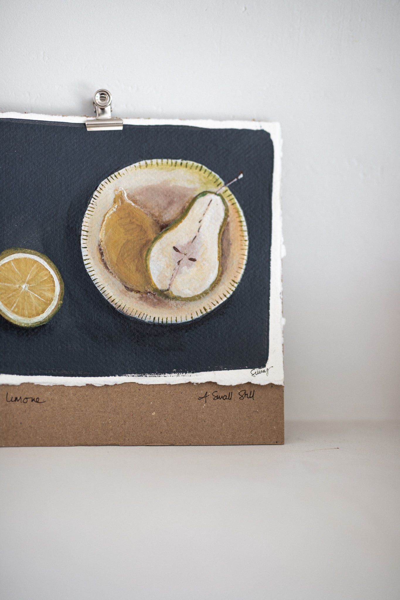 PERA AL LIMONE | A Small Still Life
