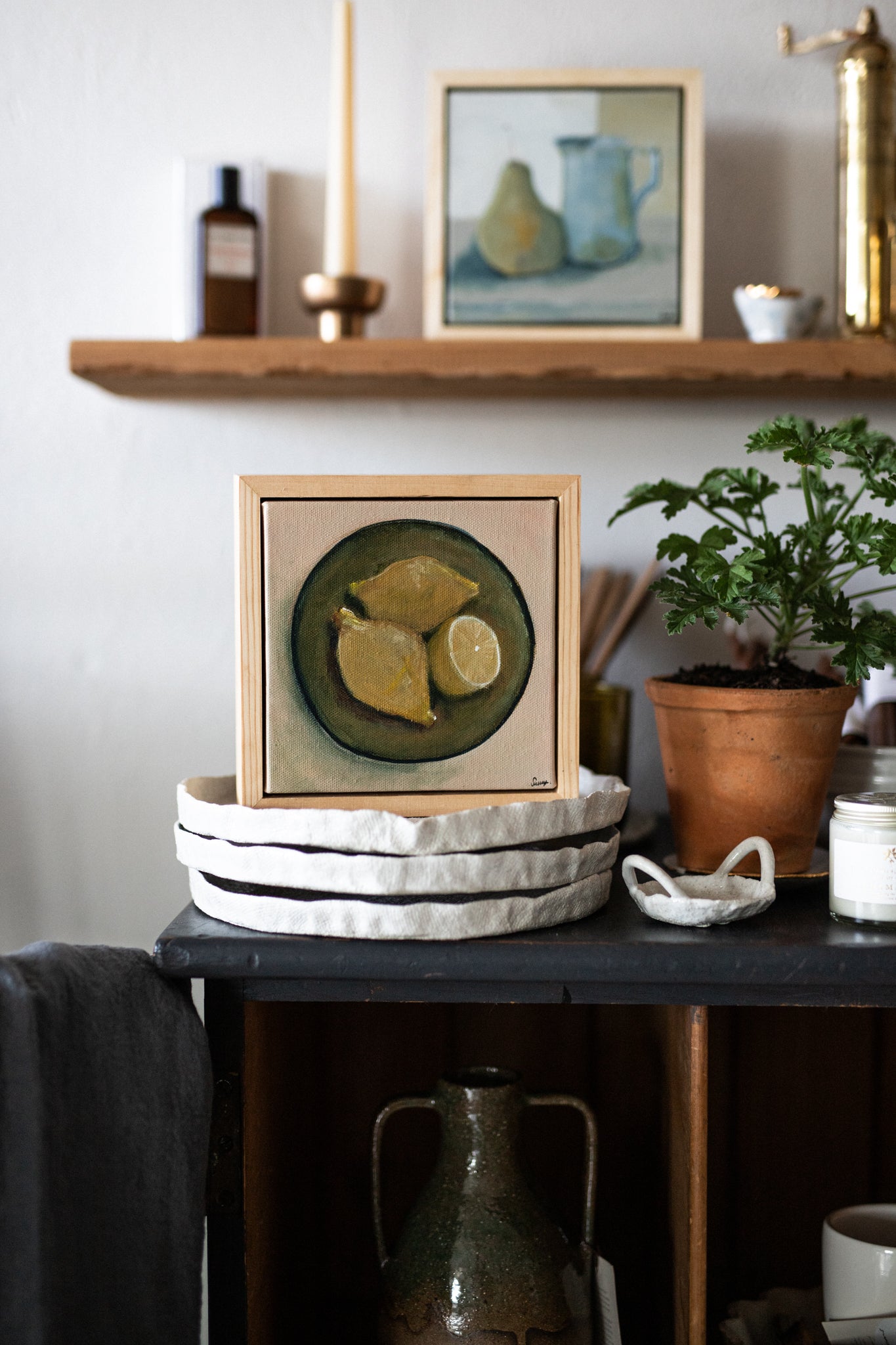 CIOTOLA VERDE DI LIMONI | A Small Still Life