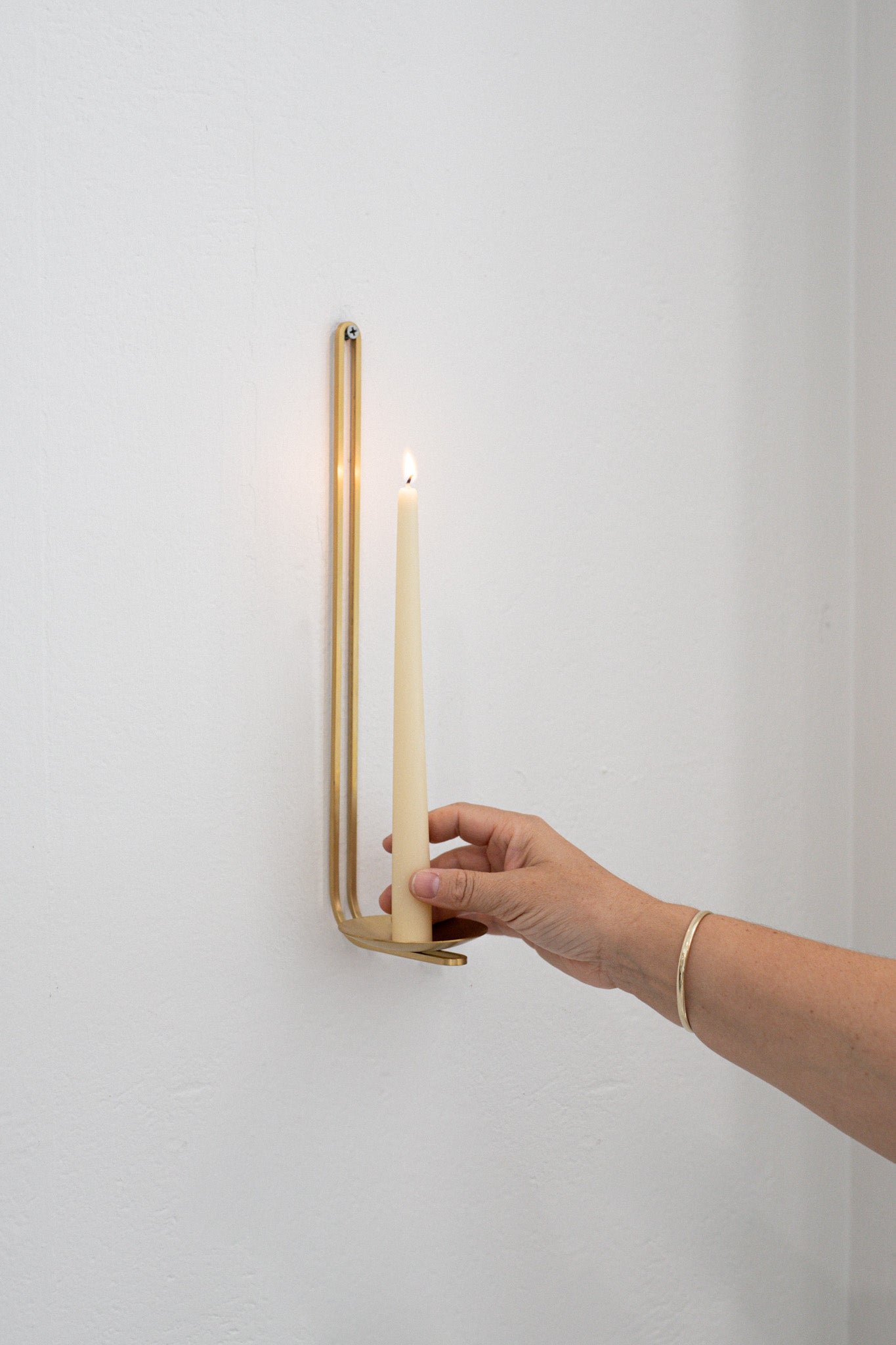 Clip Wall Candleholder