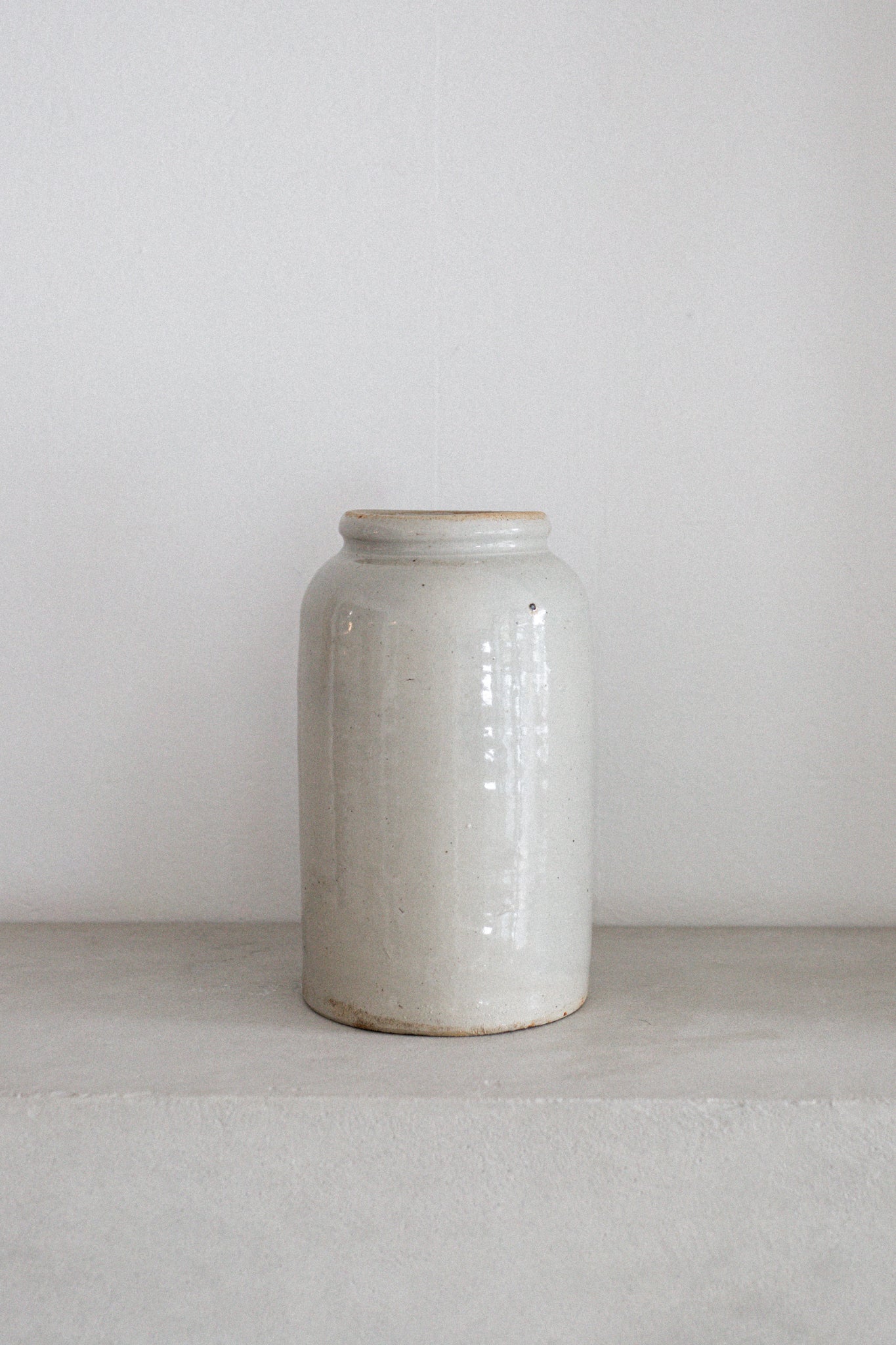 Antique French Stoneware Vase | N.3