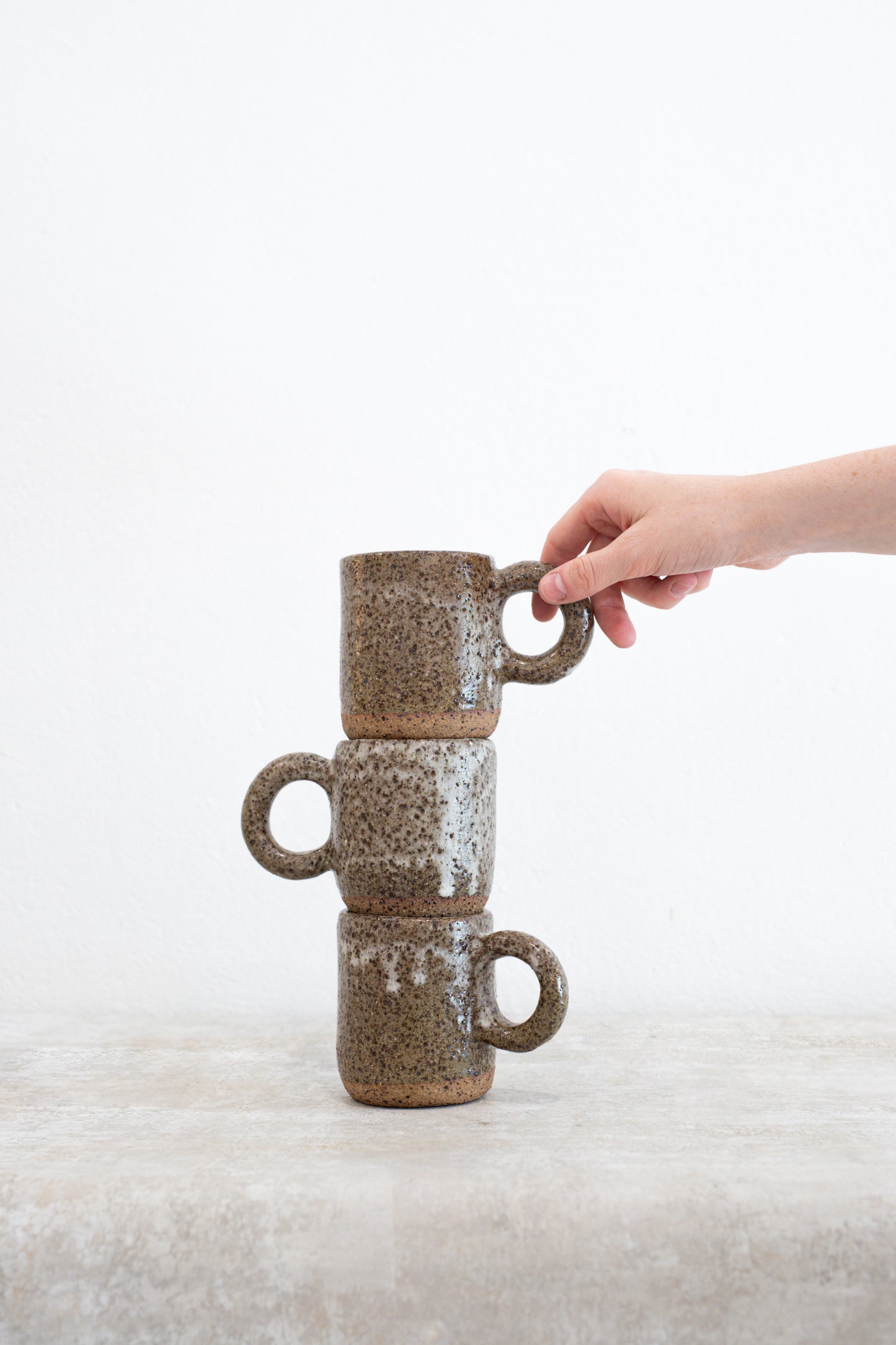 Tall Gumnut Mug in Moss