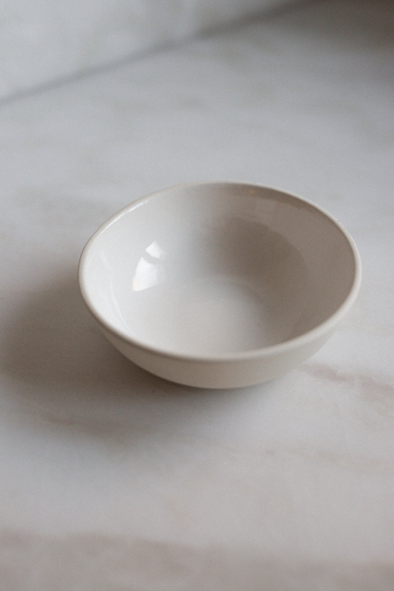 Ceramic Breakfast Bowl | Classic White