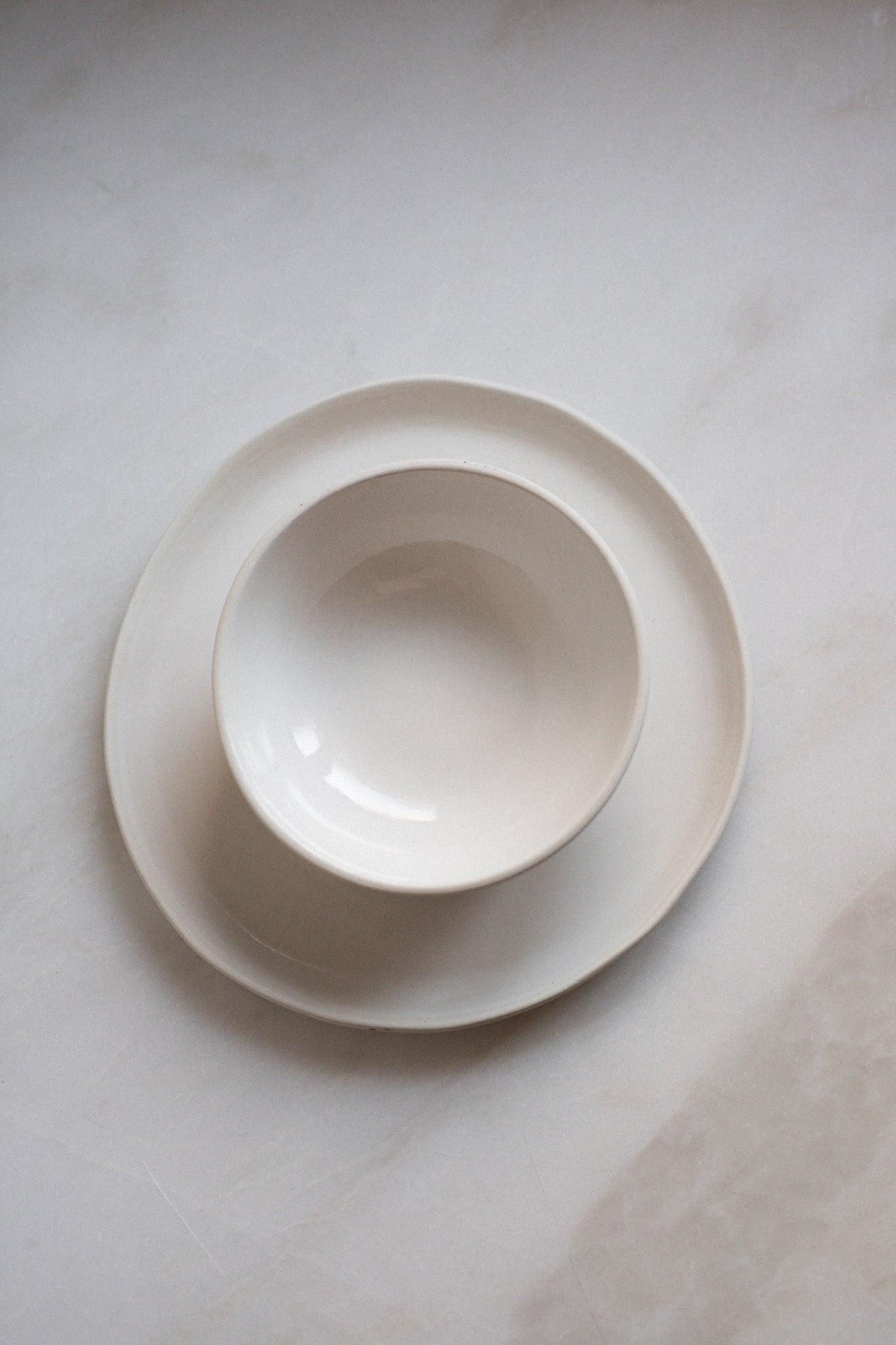 Ceramic Breakfast Bowl | Classic White