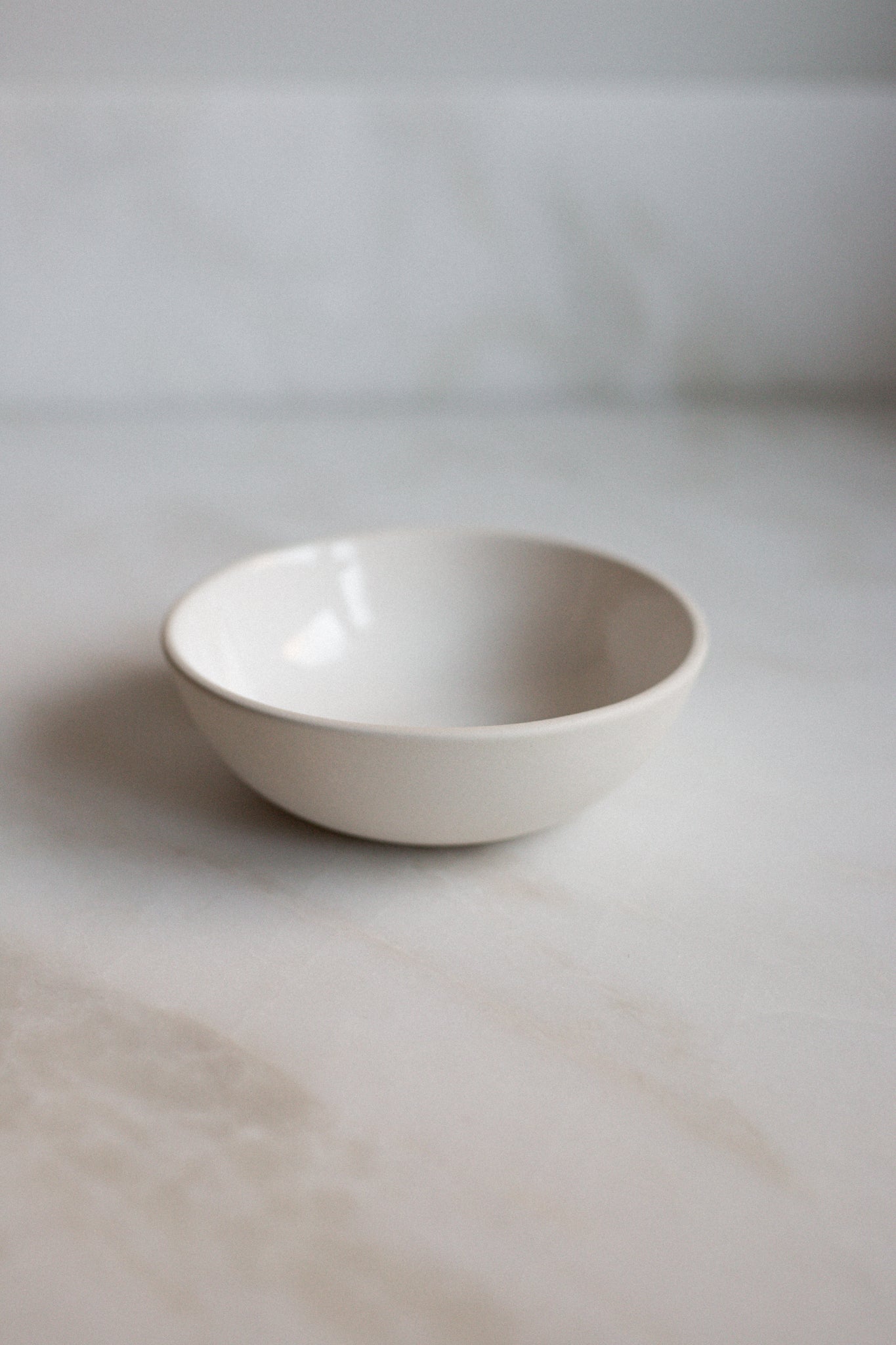 Ceramic Breakfast Bowl | Classic White