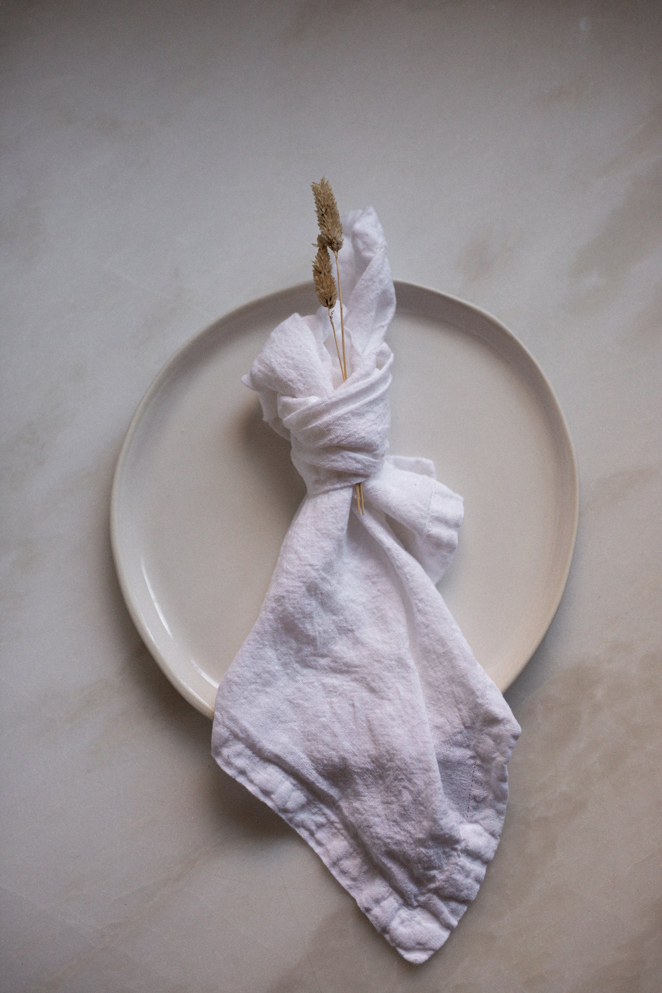 Ceramic Dinner Plate | Classic White