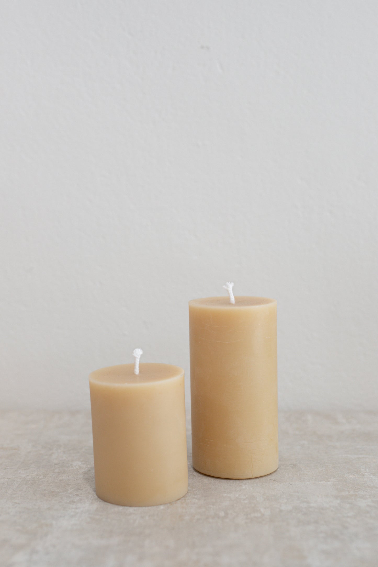 Beeswax Pillar Candle