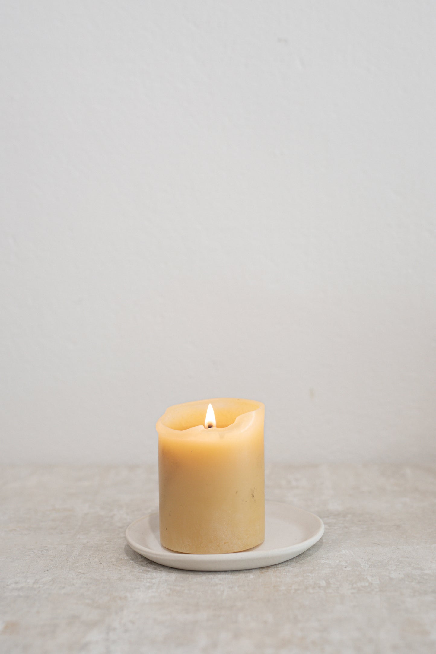 Beeswax Pillar Candle