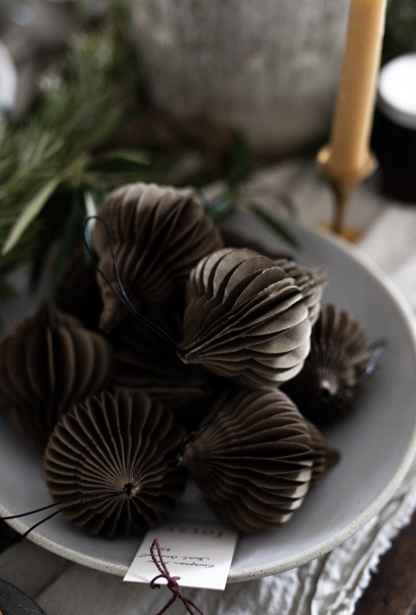 Folded Ornament in Jewel