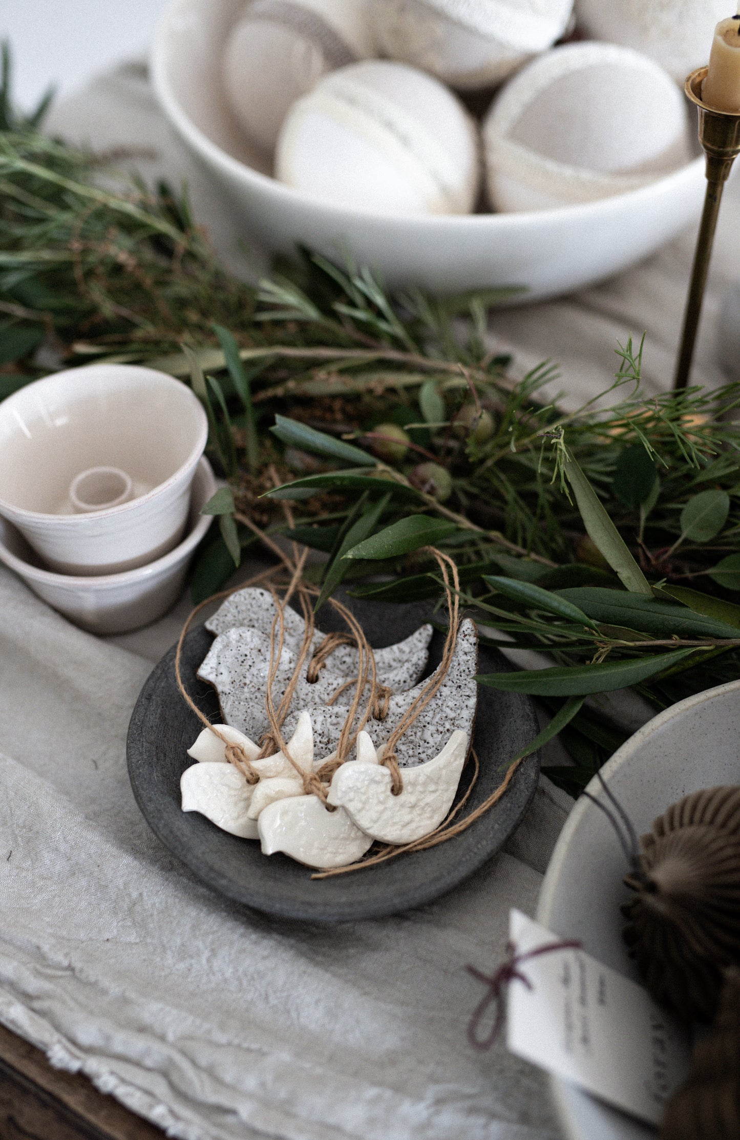 Ceramic Dove Ornament | medium