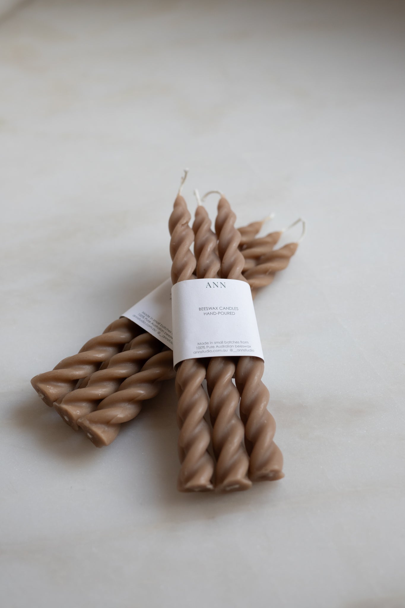 Spiral Candle Set of 3 Candles | Eucalyptus