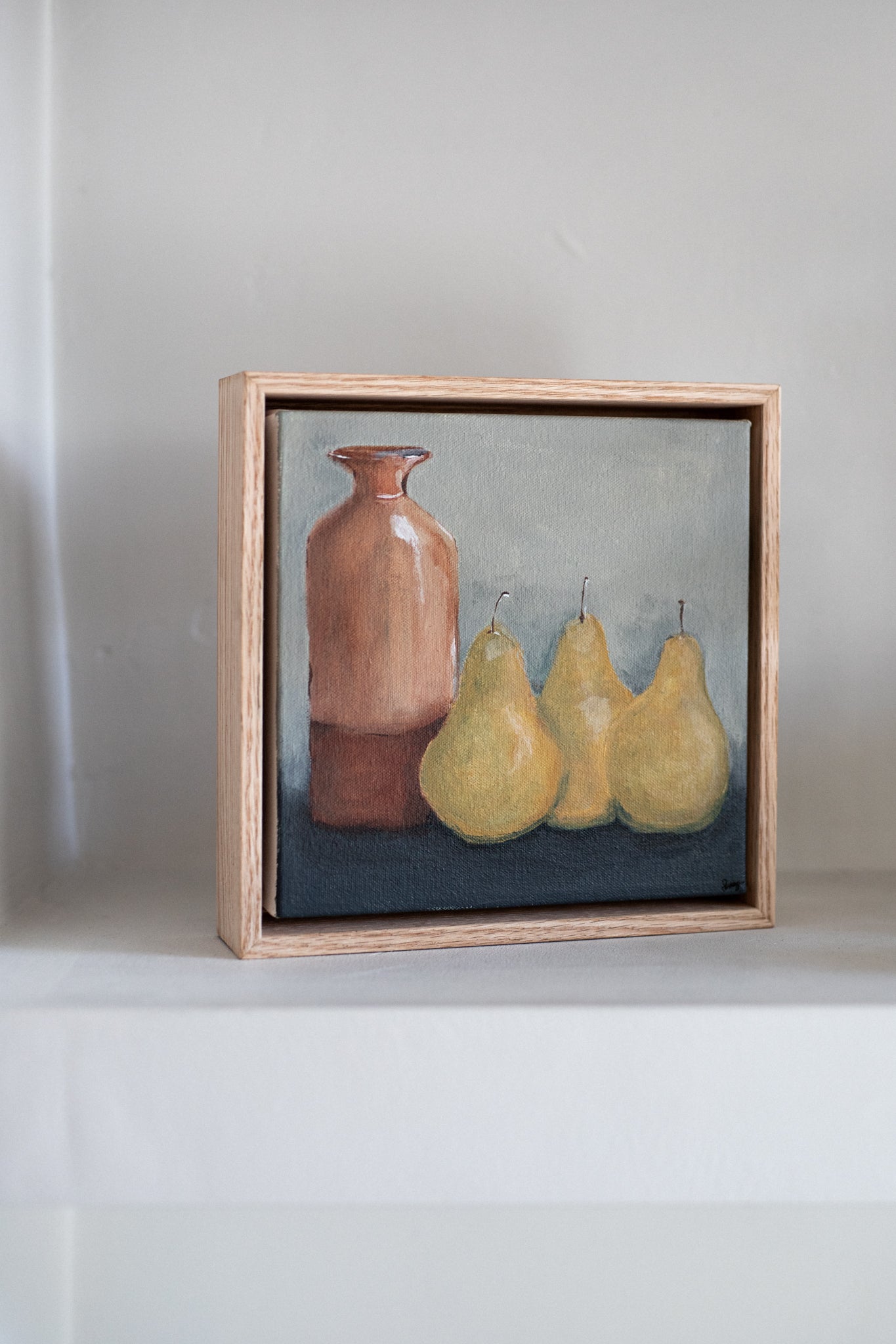 BOTTIGLIA E PERE | A Small Still Life
