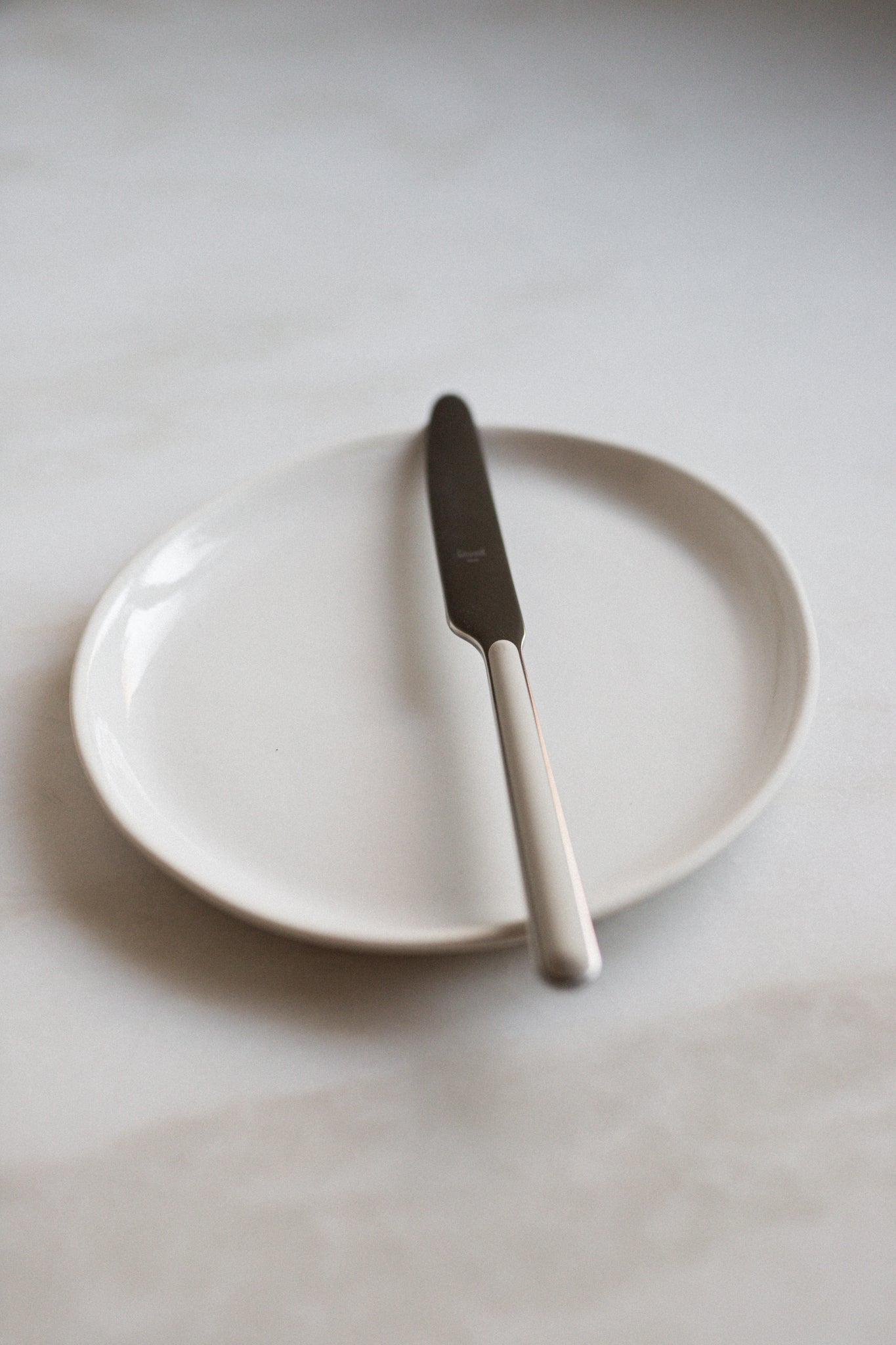 Ceramic Bread Plate | Classic White