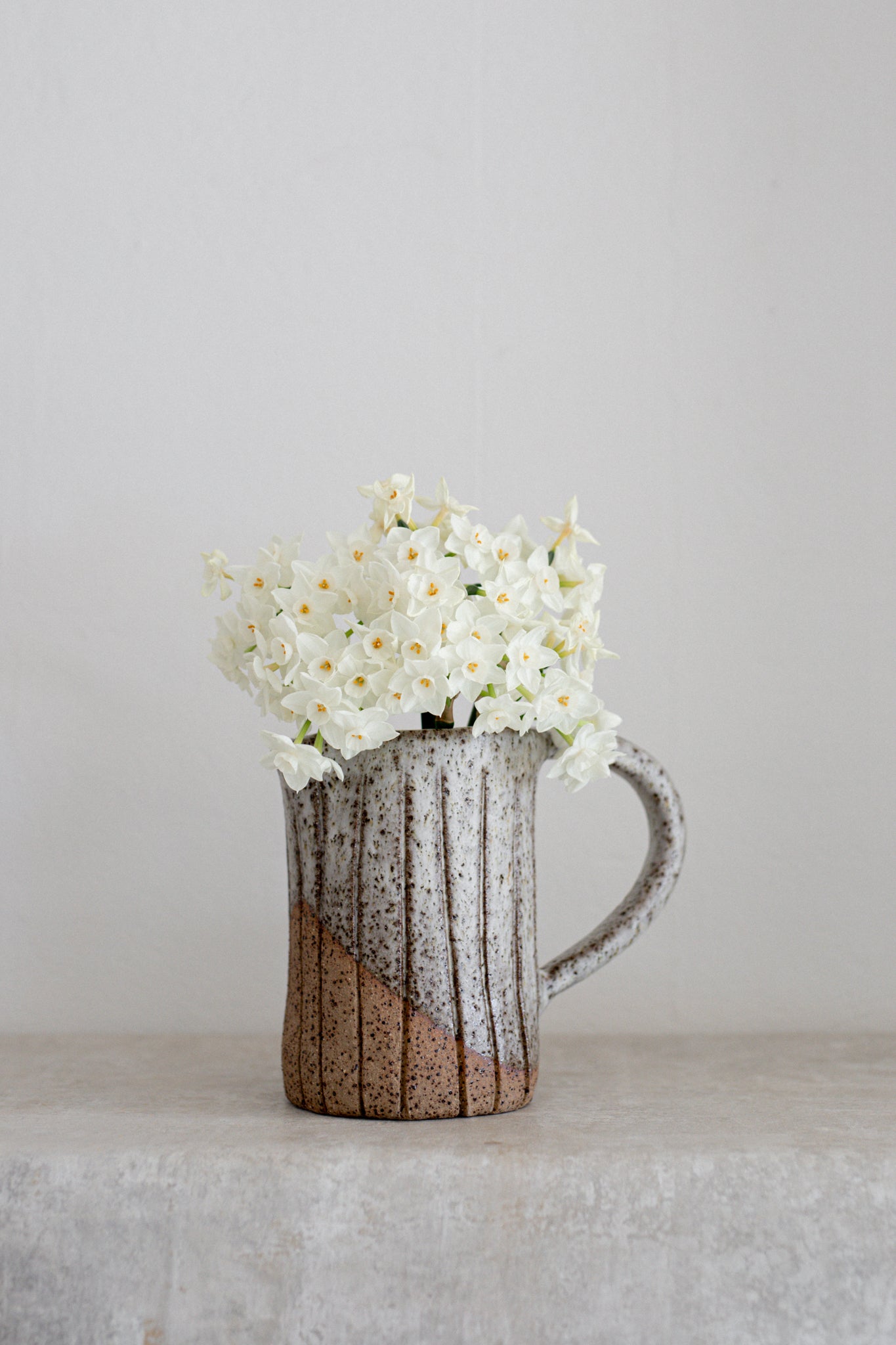 ‘Poppy’ Pitcher Jug in Moss Green