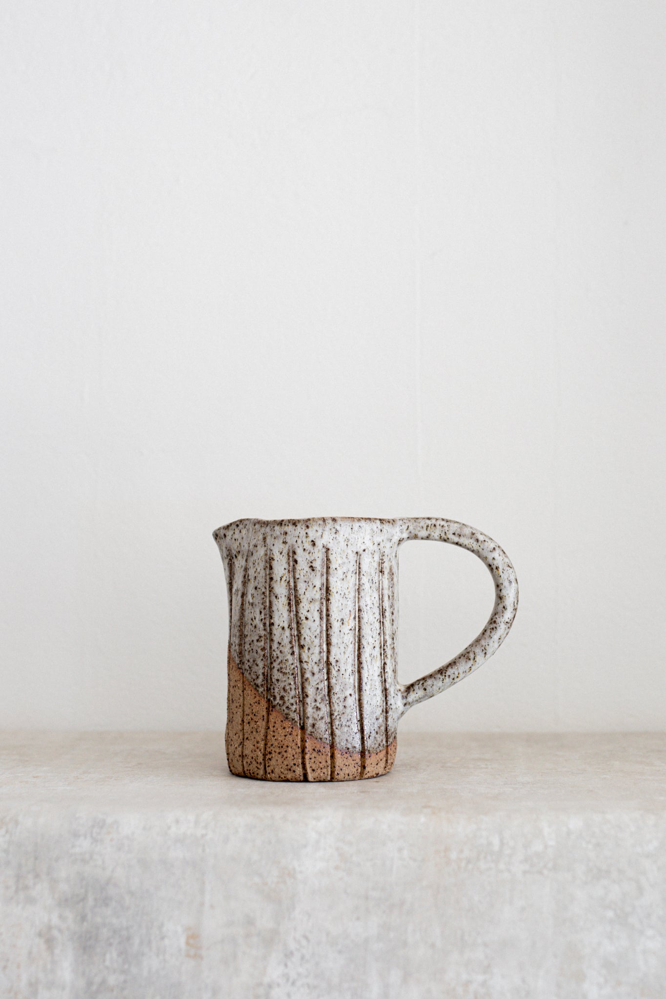 ‘Poppy’ Pitcher Jug in Moss Green