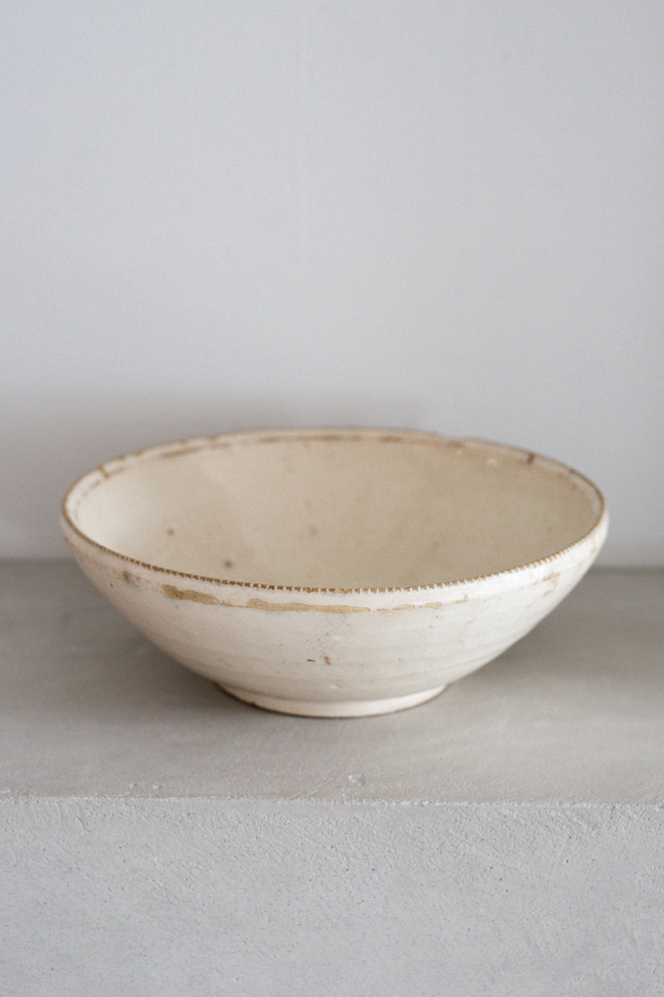 Antique 19th c. Italian Pottery Bowl | N.2