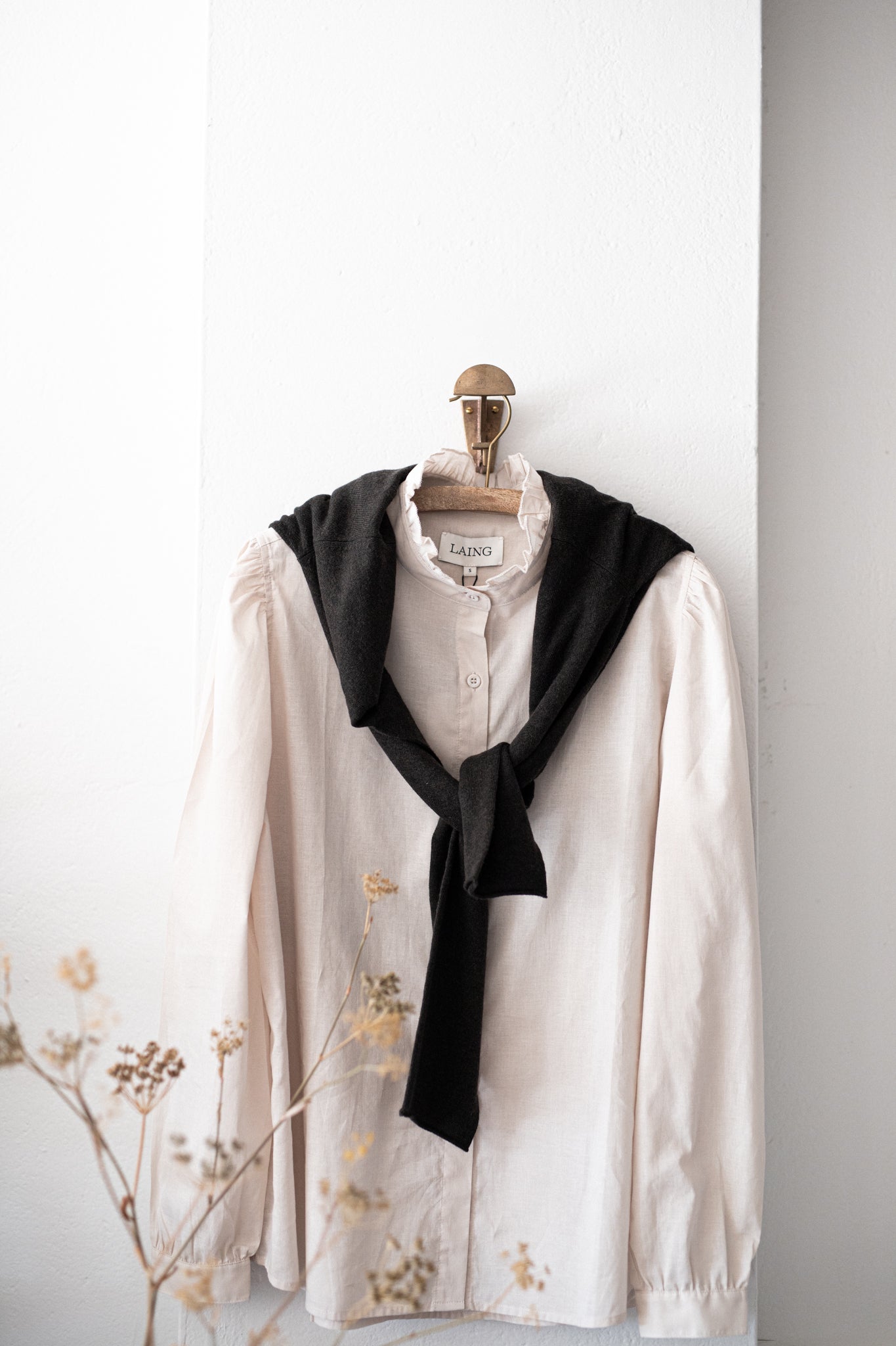 The Jane Frill Blouse | Sand