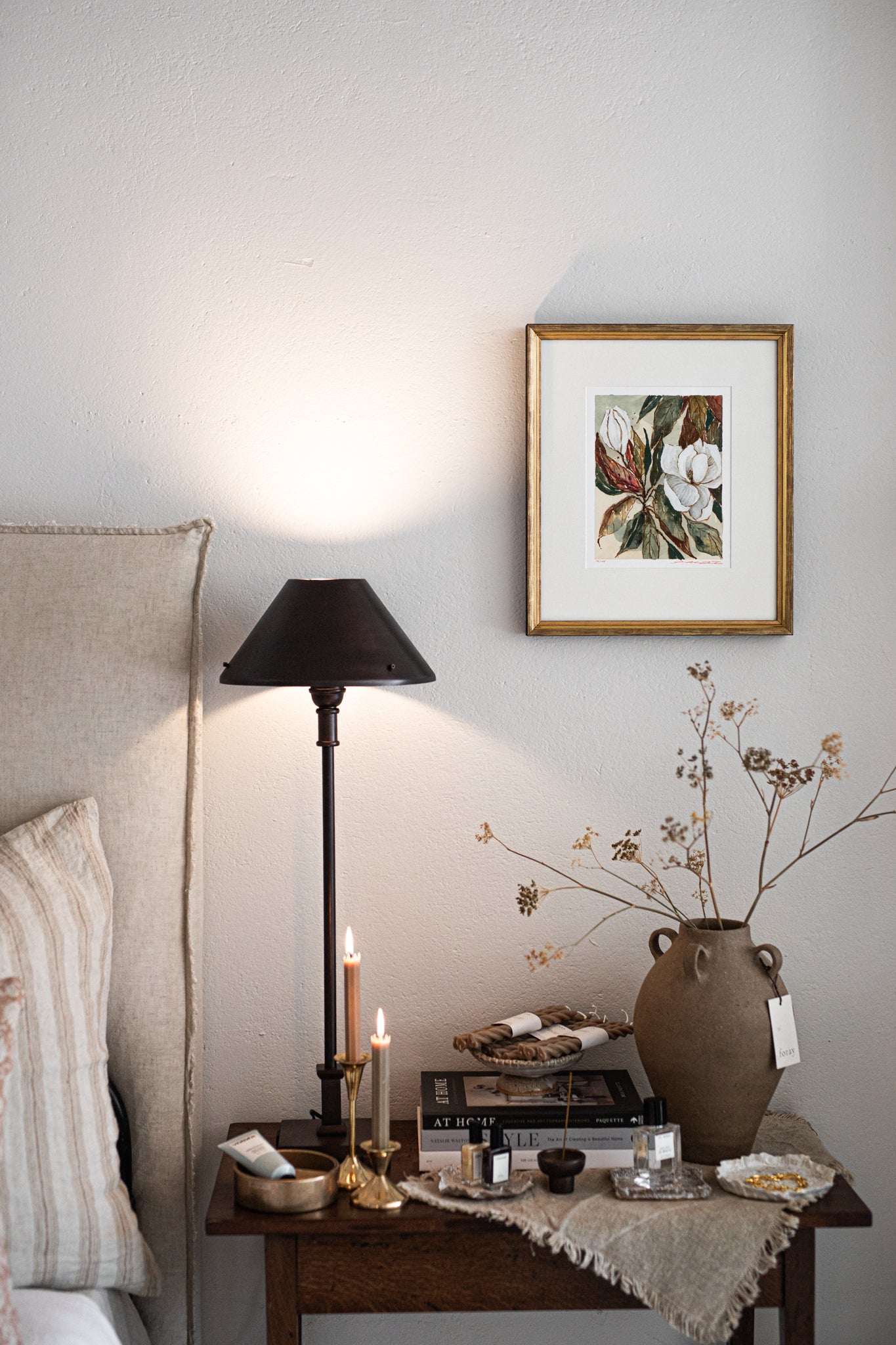 A Luxury Table Lamp in Bronze