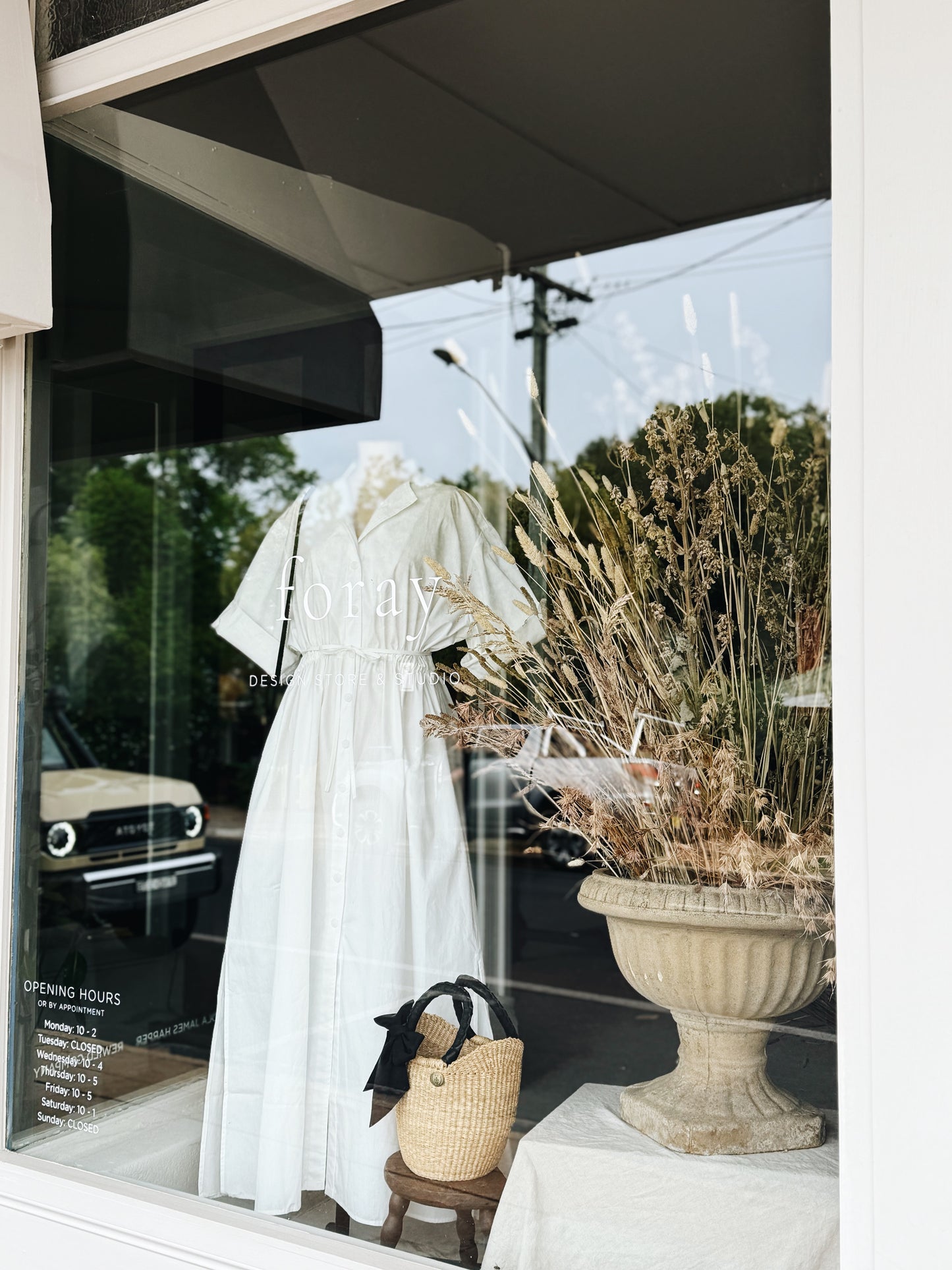 The Signature Poplin Dress